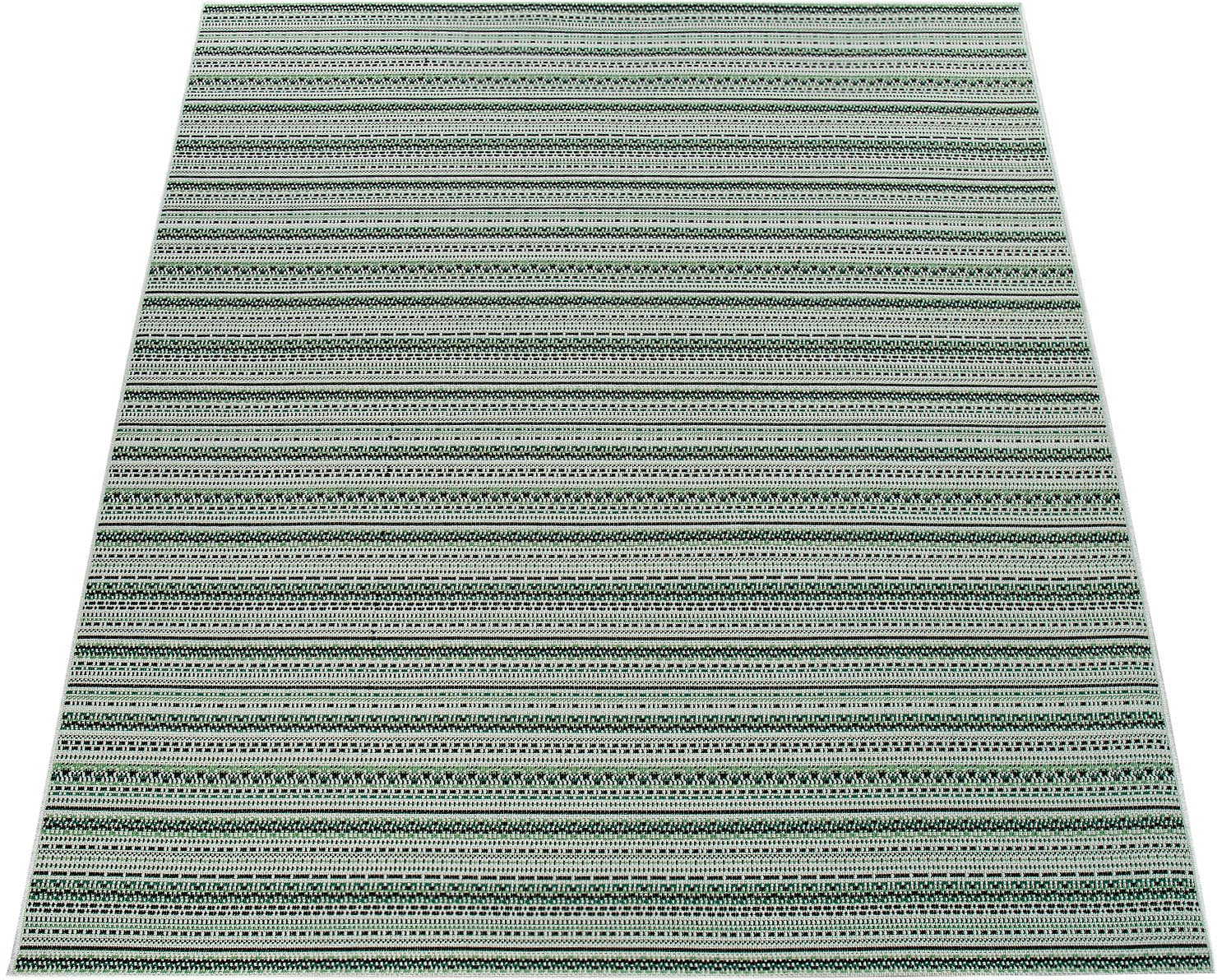 Paco Home Teppich »Ostende 535«, geeignet, gestreift, und rechteckig, BAUR In- Outdoor bestellen | Wohnzimmer Flachgewebe