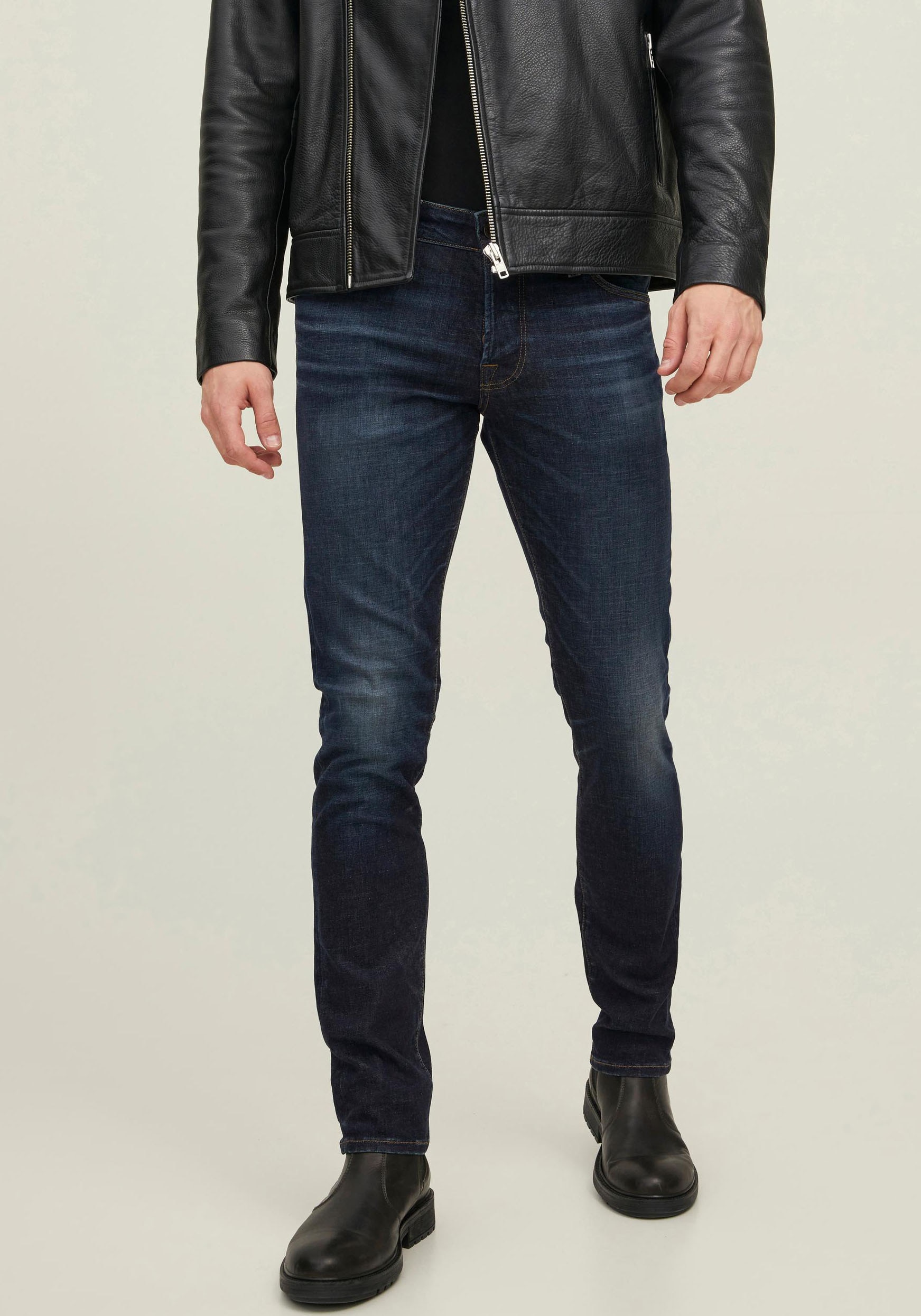 Jack & Jones Slim-fit-Jeans "JJIGLENN JJICON JJ 619 50SPS NOOS"