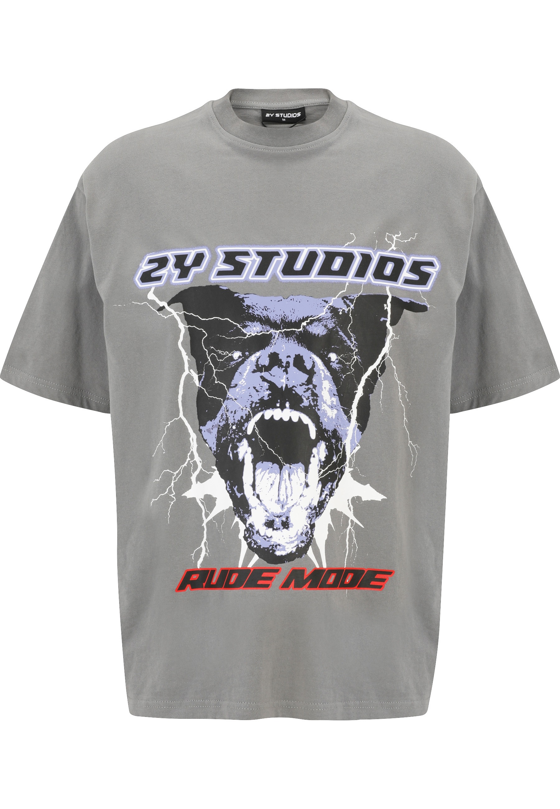2Y Studios T-Shirt "2Y Studios Herren Rottweiler Oversize Tee" 1 Stk.