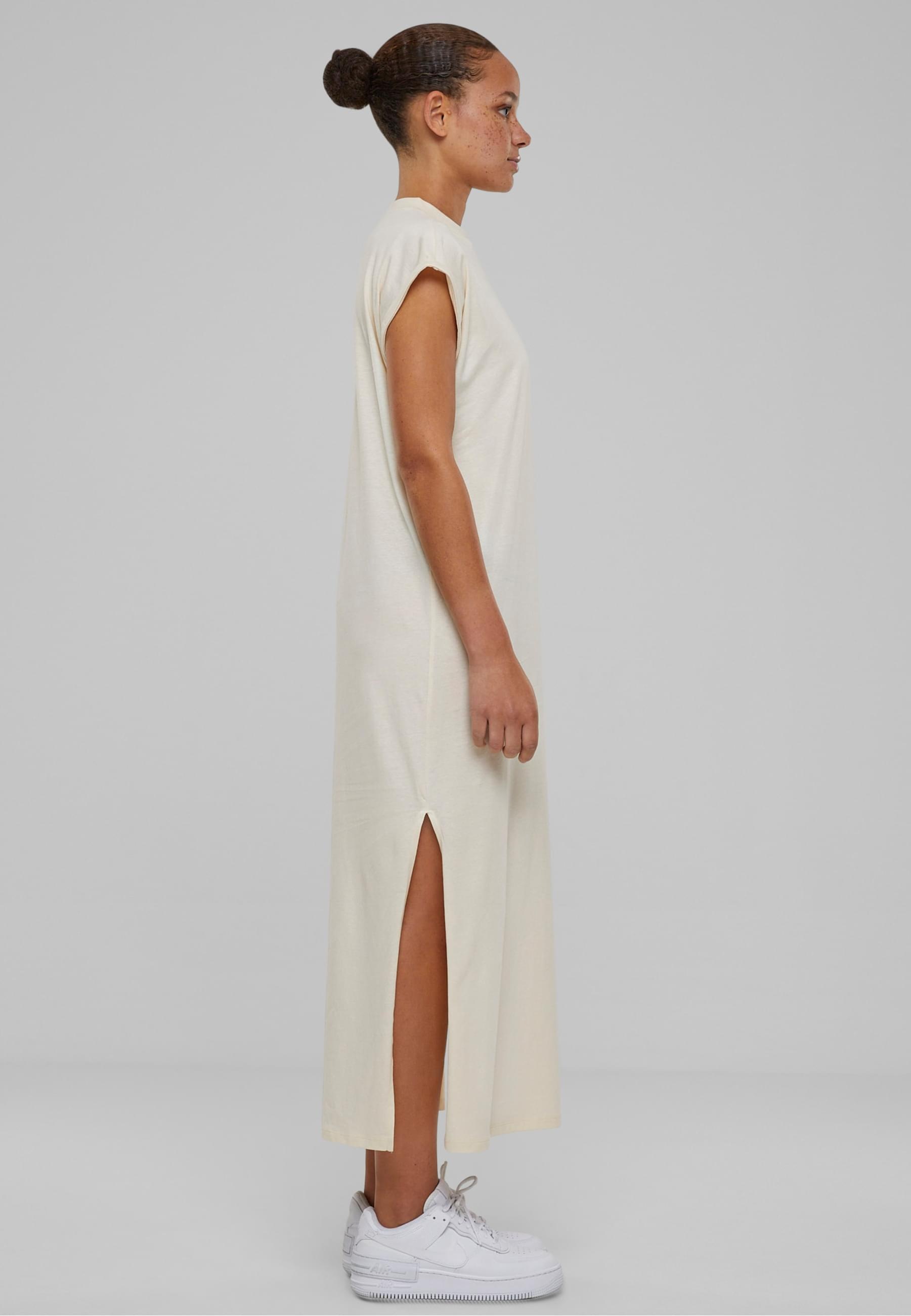URBAN CLASSICS Shirtkleid »Urban Classics Damen Ladies Long Extended Shoulder Dress«, (1 tlg.)