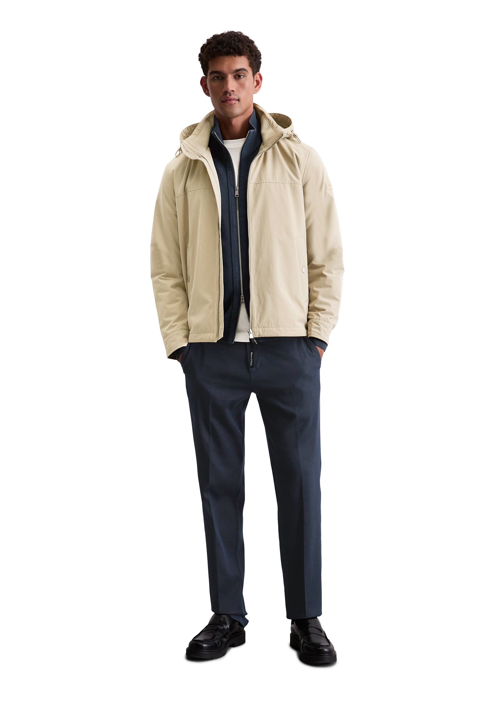 Marc O'Polo Outdoorjacke »aus wasserabweisendem Technical Poly Cotton«