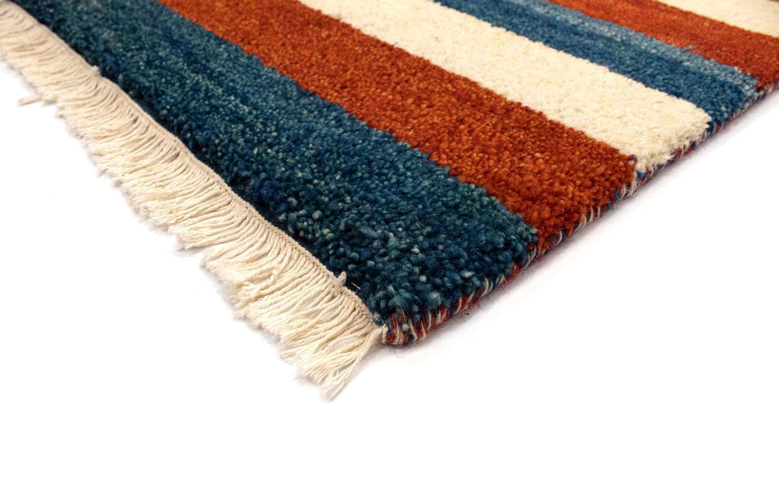 morgenland Wollteppich »Gabbeh Teppich handgeknüpft mehrfarbig«, BAUR rechteckig, handgeknüpft 