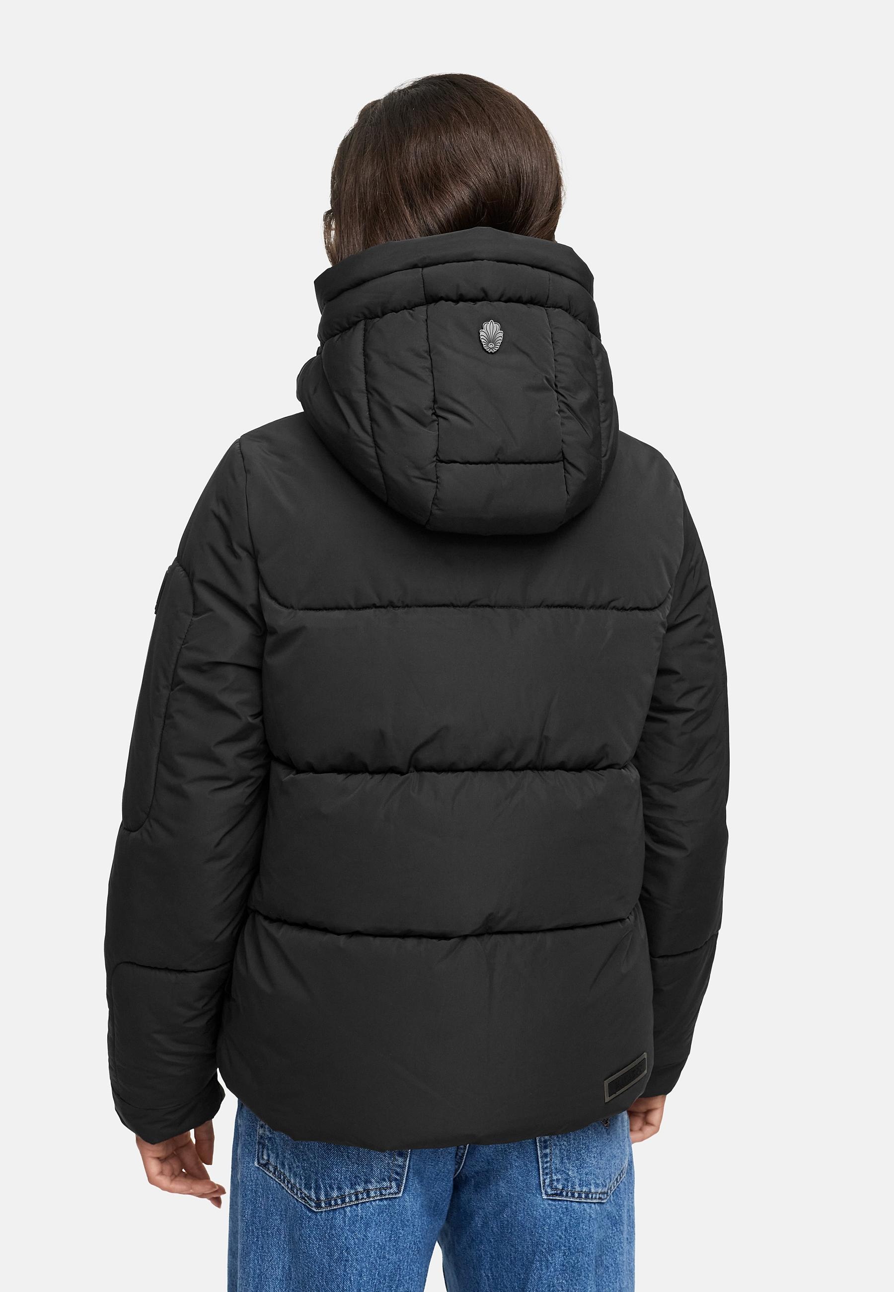 Navahoo Steppjacke »Zauberlicht 14«, mit Kapuze, Winterjacke mit abnehmbarer Kapuze und Fleece-Futter
