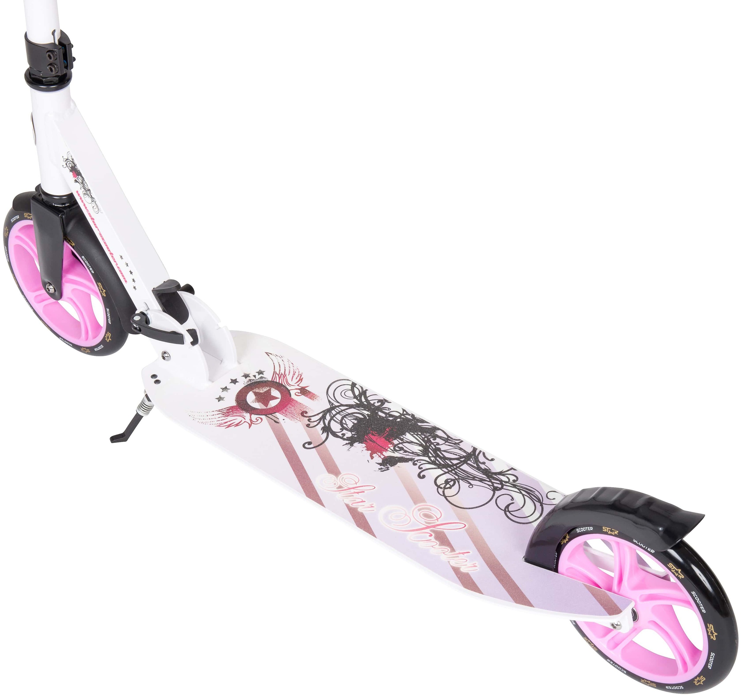 Star-Scooter Cityroller, XXL Trittbrett, Abgesenktes Trittbrett