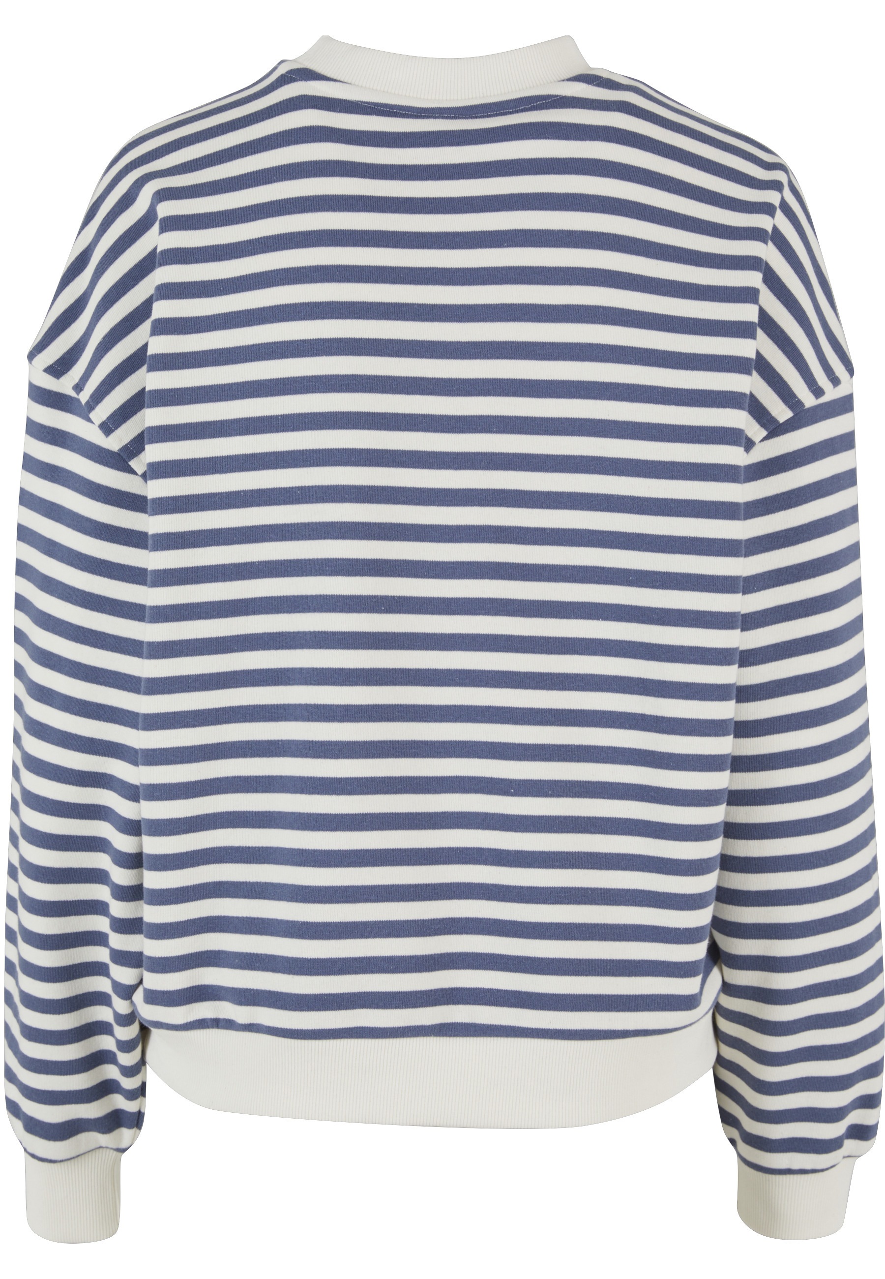 URBAN CLASSICS Sweater »Urban Classics Damen Ladies Oversized Striped Crewneck«
