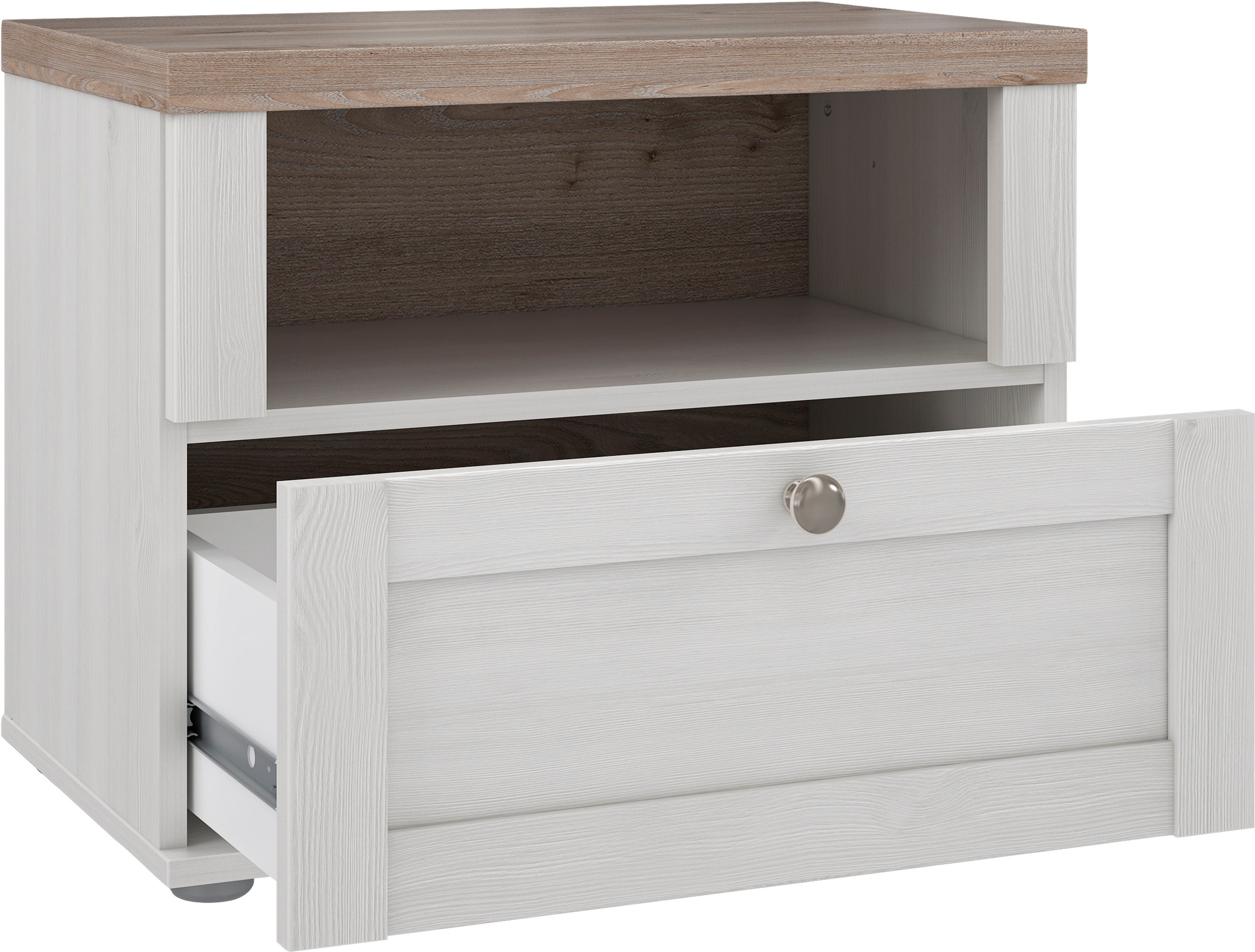 FORTE Nachtkommode »Iloppa«, im Landhausstil