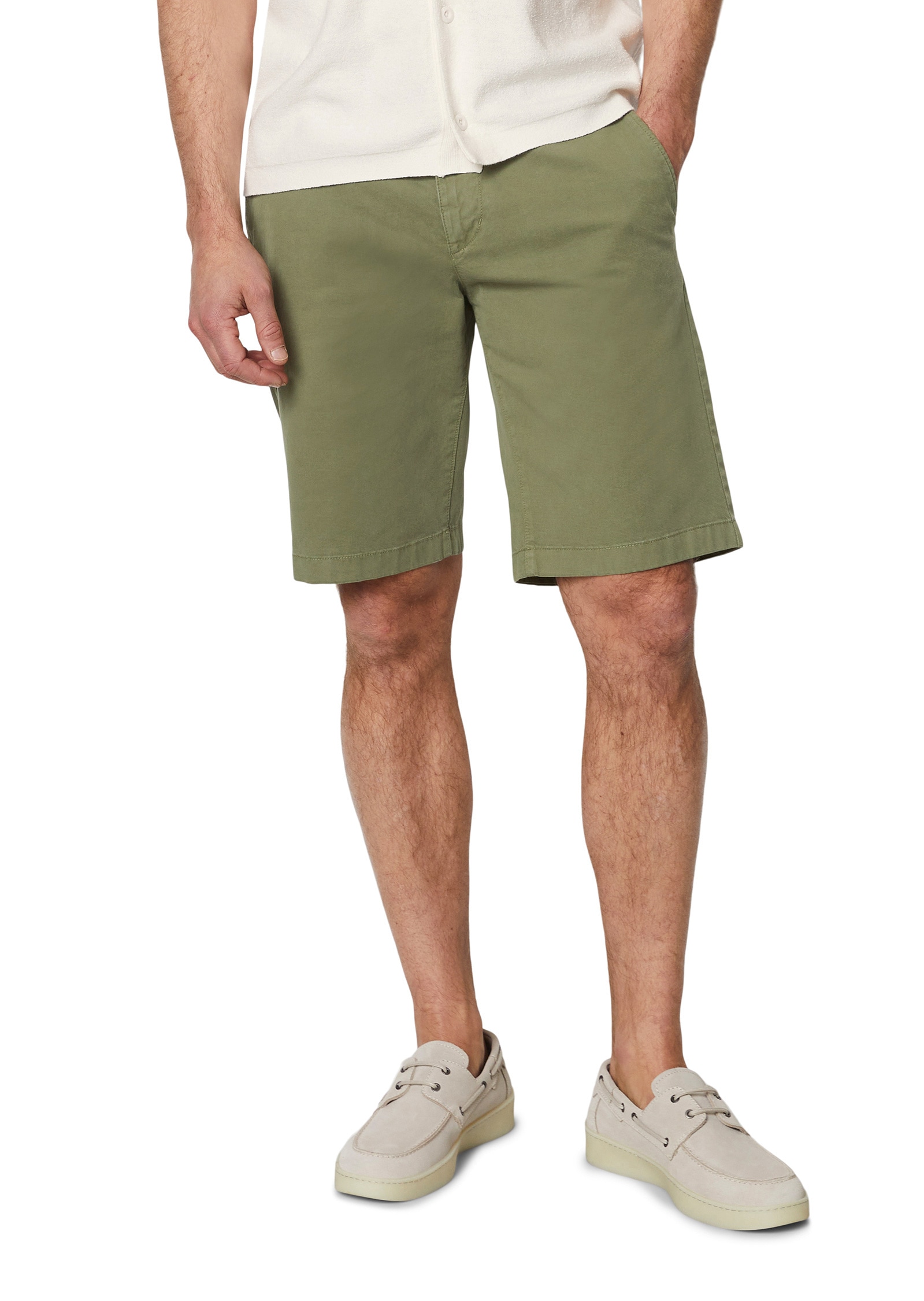 Marc O'Polo Shorts »aus Bio-Baumwoll-Mix«