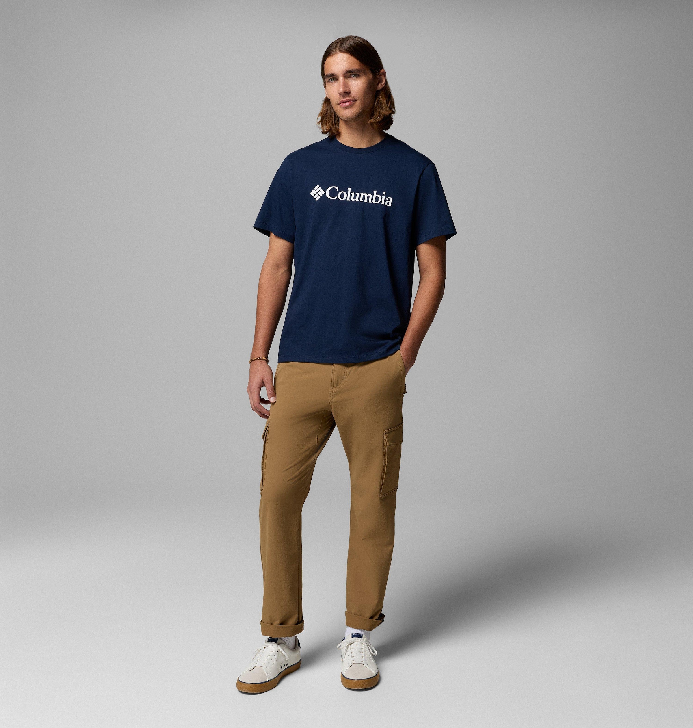 Columbia T-Shirt sportliche Passform, Kurzarm, für Wandern und Outdoor