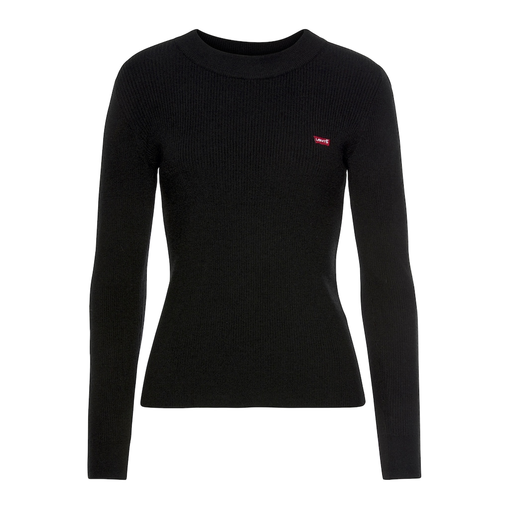 Levi's® Strickpullover »CREW RIB SWEATER«, mit Batwing Logo