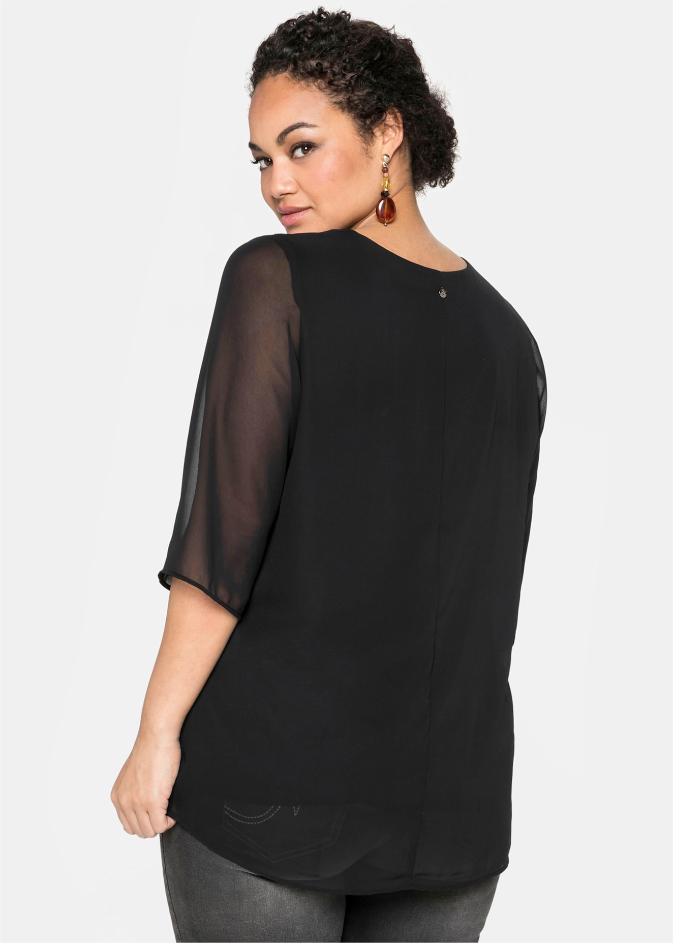 Sheego Chiffonbluse