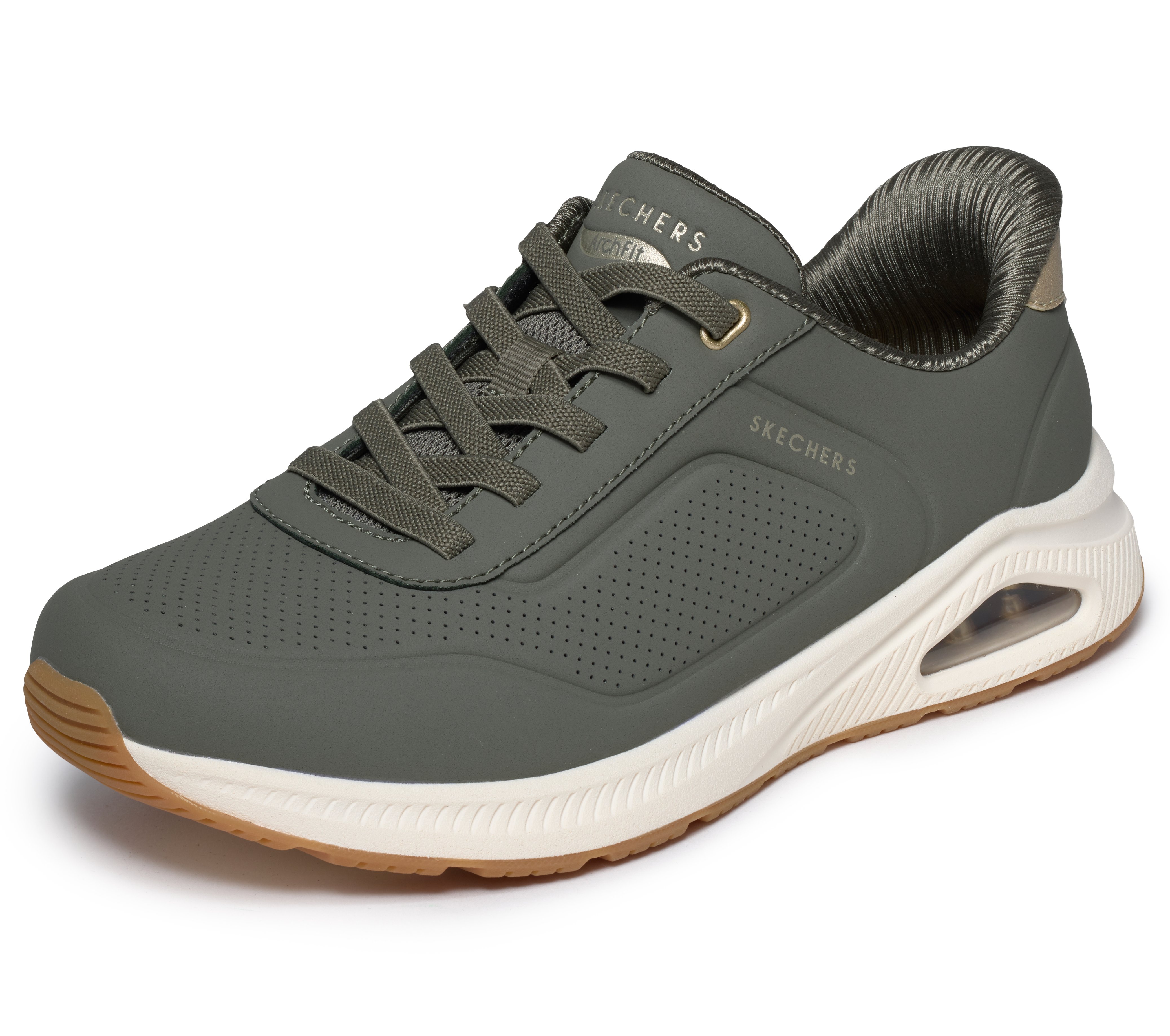 Skechers Slip-On Sneaker "ARCH FIT UNO" Schlupfschuh, Halbschuh, Freizeitschuh mit Slip ins