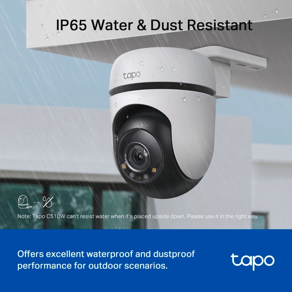 TP-Link Überwachungskamera »Tapo C510W Outdoor Pan/Tilt Security IP«, Außenbereich