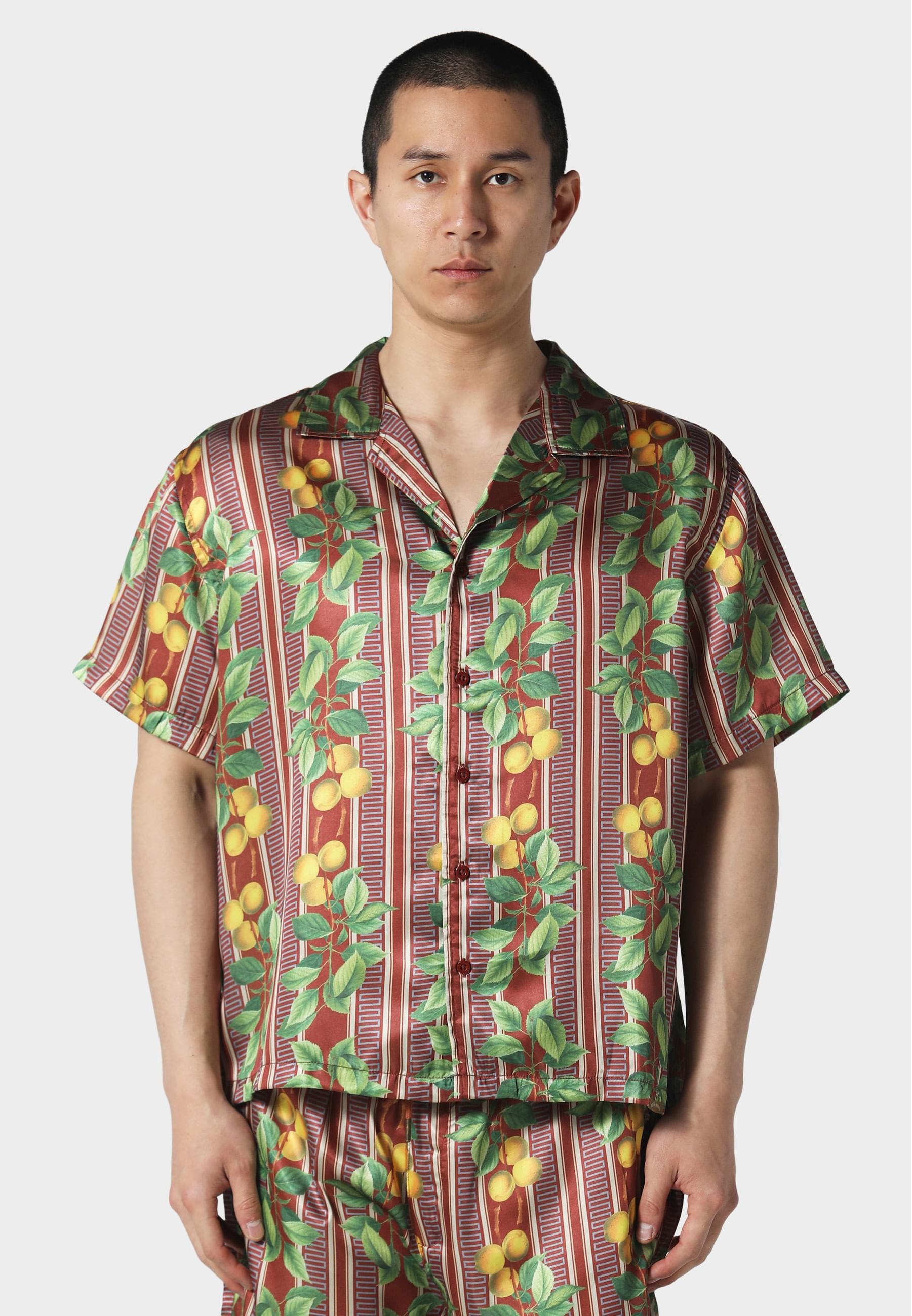 Pas De Monaco Langarmhemd »Pas De Monaco FRUITS CUBAN SHIRT«, (1 tlg.)