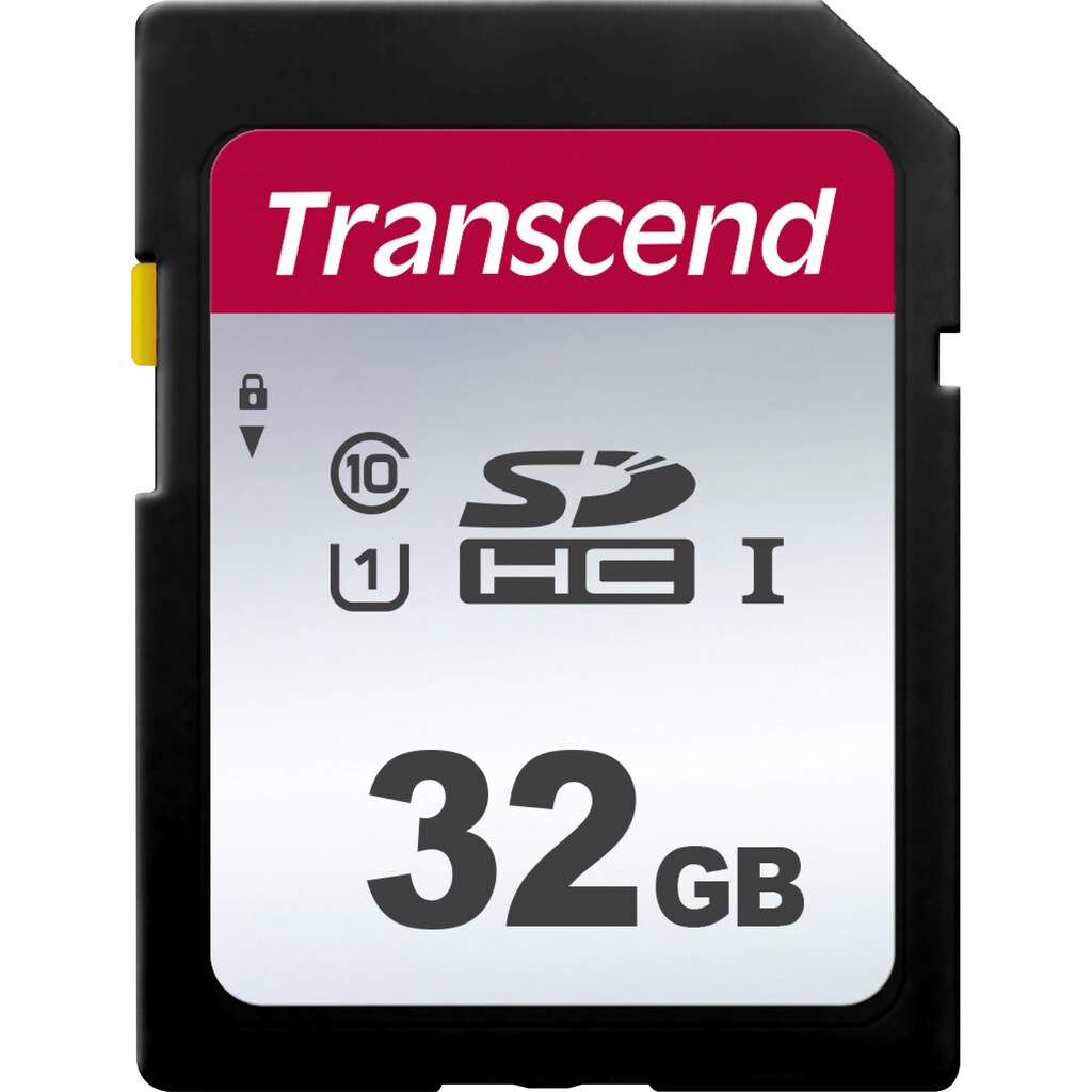 Transcend Speicherkarte »300S SDHC 32GB«, (Class 10 95 MB/s Lesegeschwindigkeit)