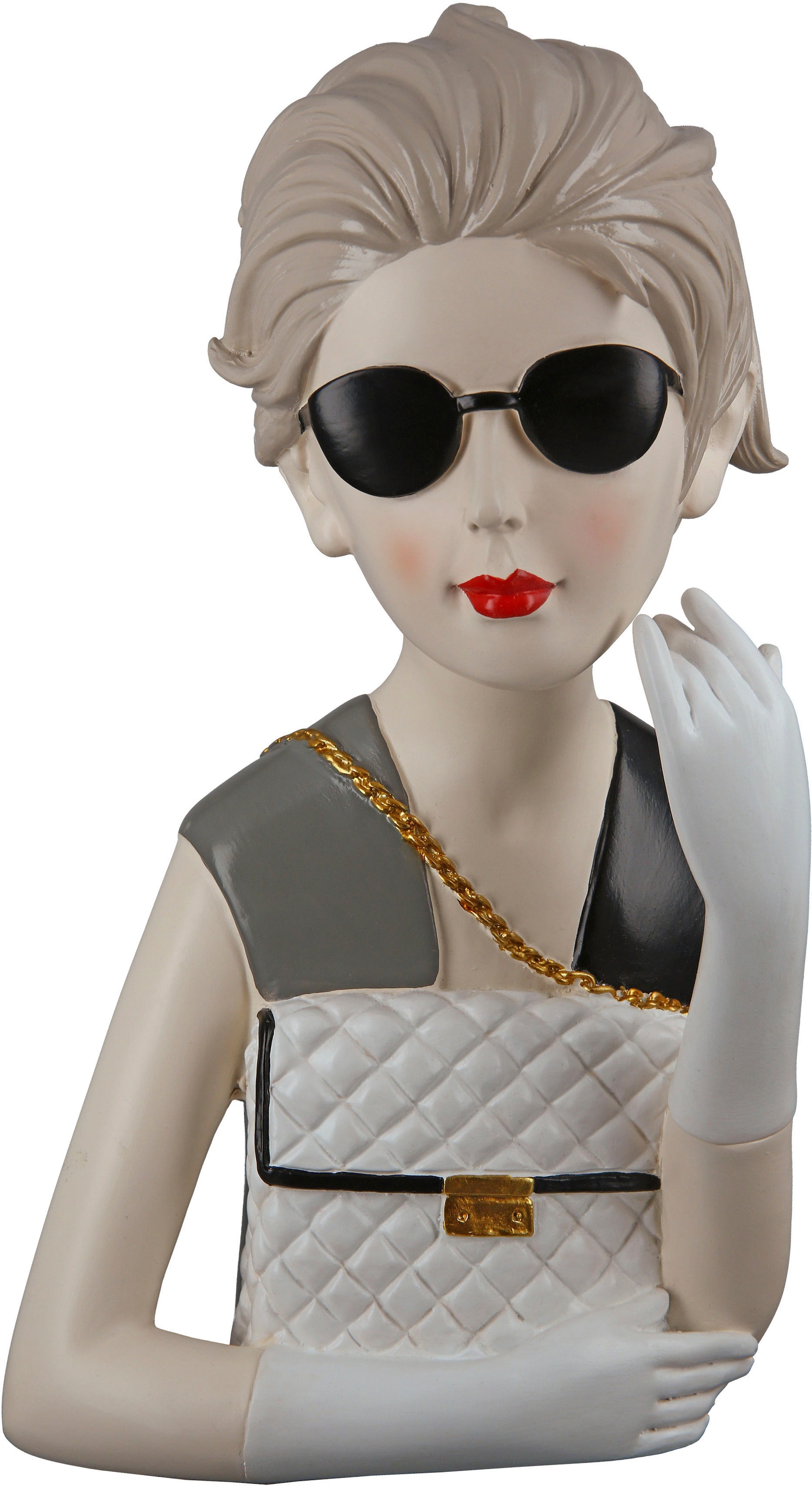 GILDE Dekofigur »Figur Lady mit Handtasche«