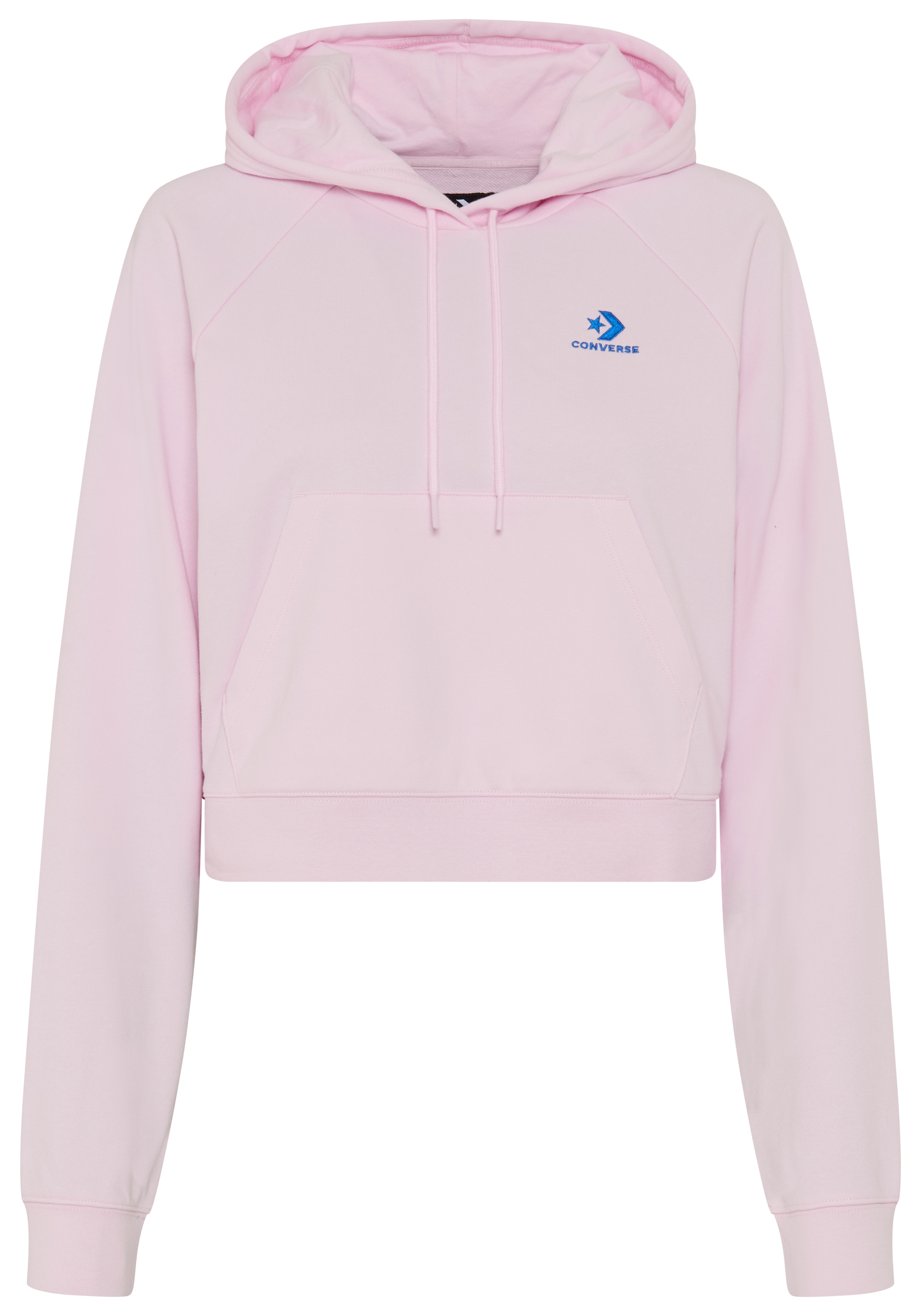 Converse Kapuzensweatshirt, aus Baumwolle und Polyester, angenehm weiche Anmutung