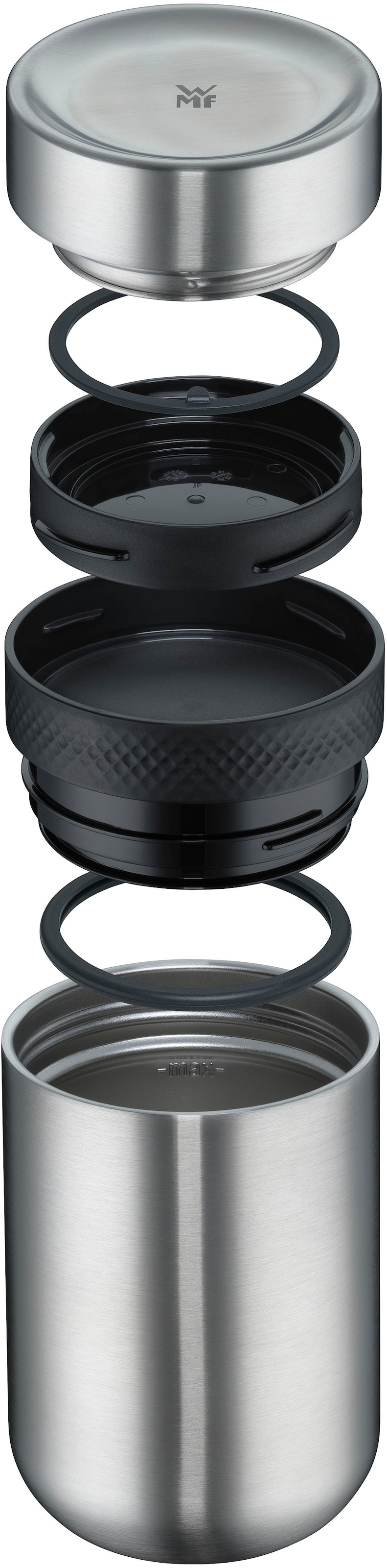 WMF Thermobehälter »My2Go«, (Set, 2 tlg.), 500 ml (12h kalt, 6h warm) + 200 ml