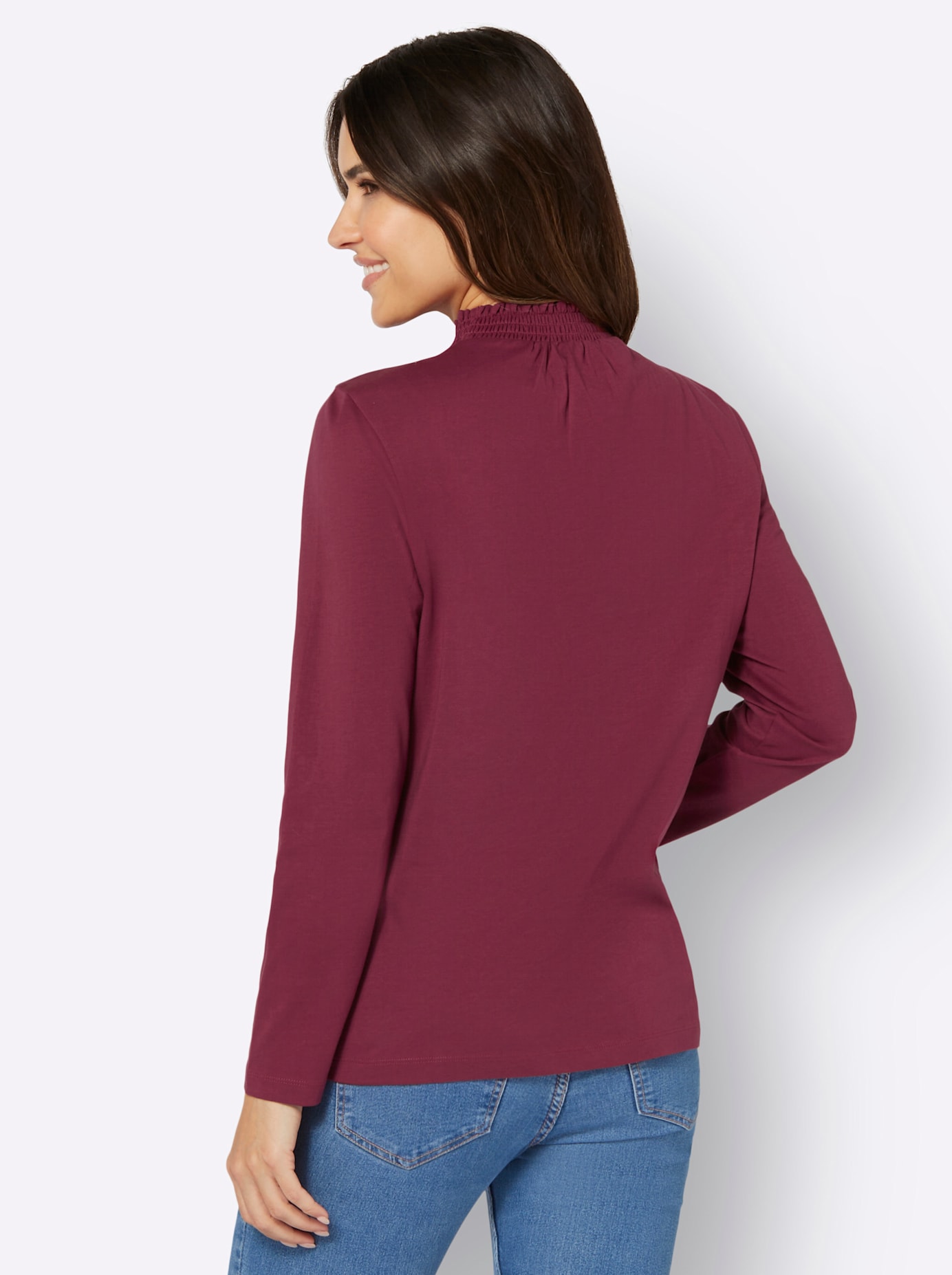 Thumbnail - Classic Basics Stehkragenshirt "Stehkragen-Shirt", (1 tlg.)