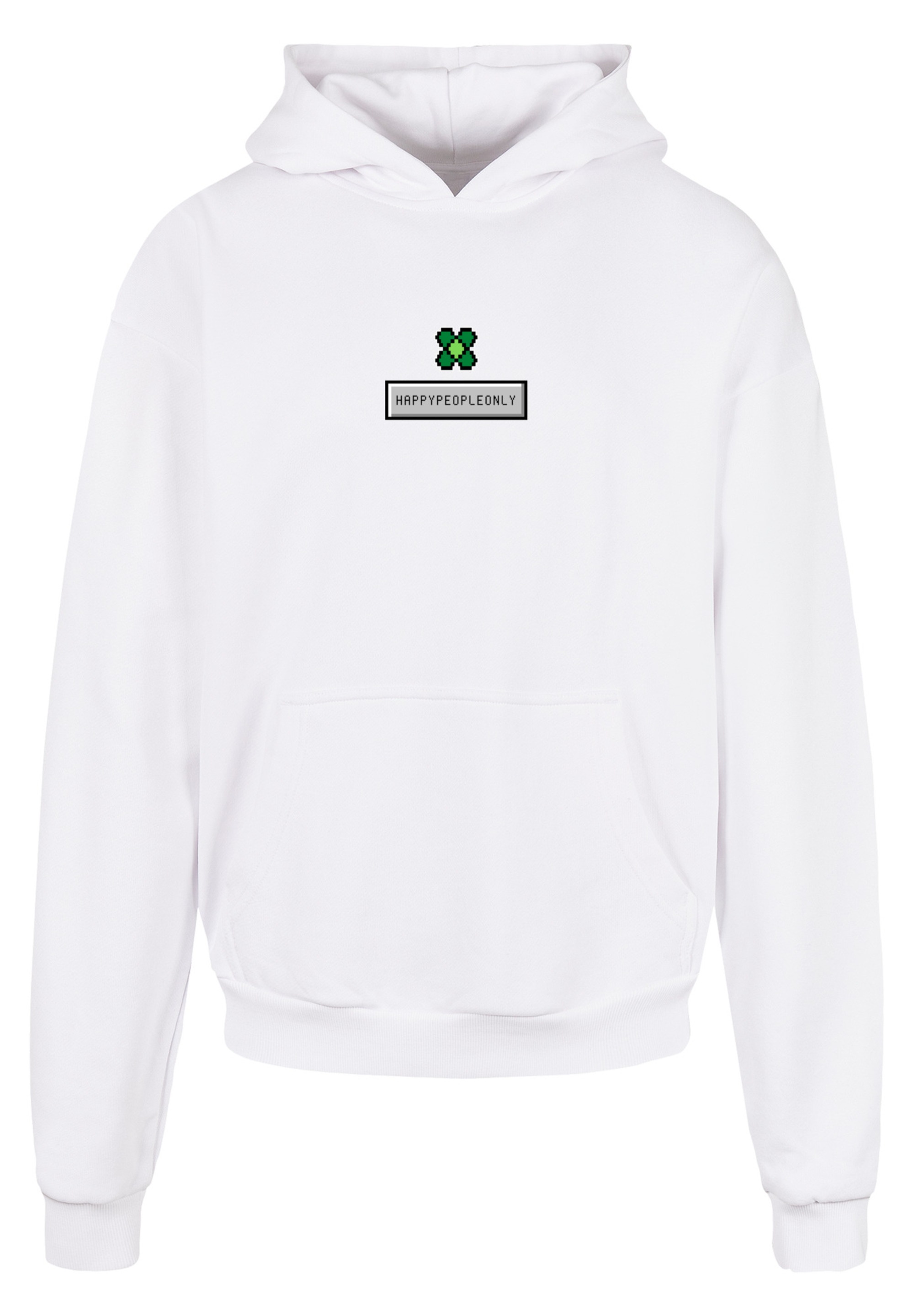 F4NT4STIC Kapuzenpullover »Silvester Happy New Year Pixel«, Print