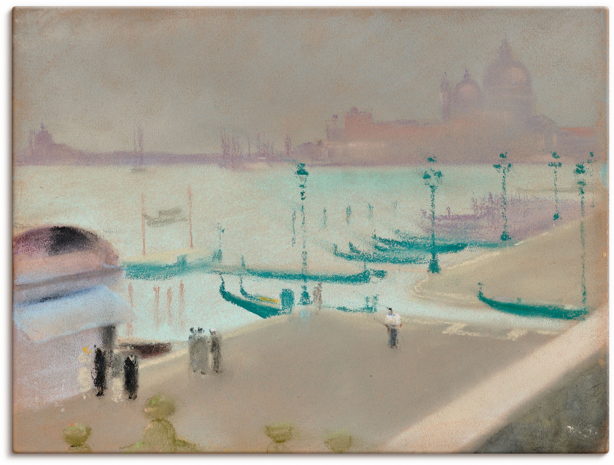Venedig, Wandaufkleber St.), als Größen oder Wandbild Alubild, Poster II. in Venedig »Ansicht von Artland bestellen 1935«, Leinwandbild, (1 versch. BAUR |