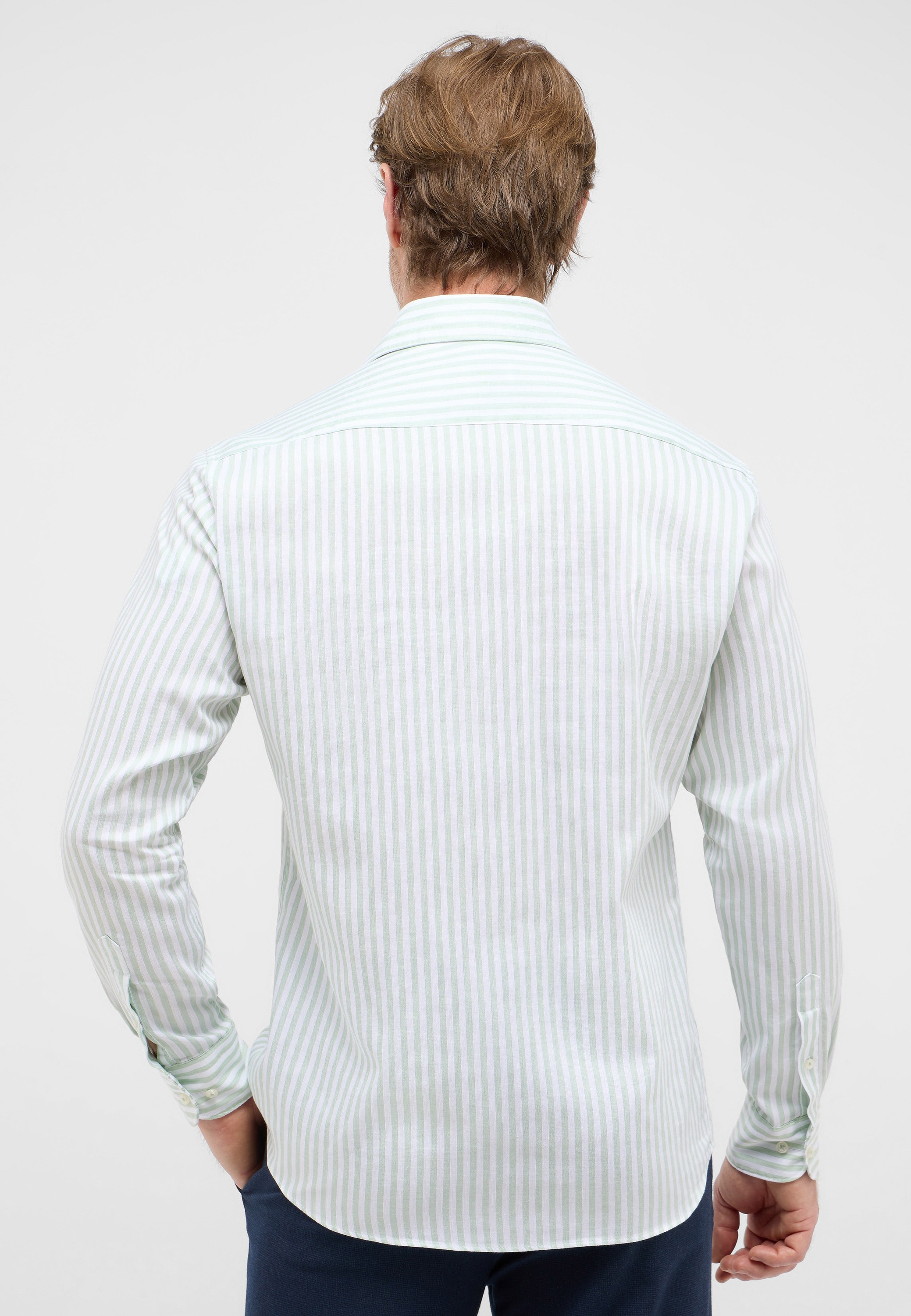 Eterna Langarmhemd »MODERN FIT«, EASY IRON (bügelleicht)