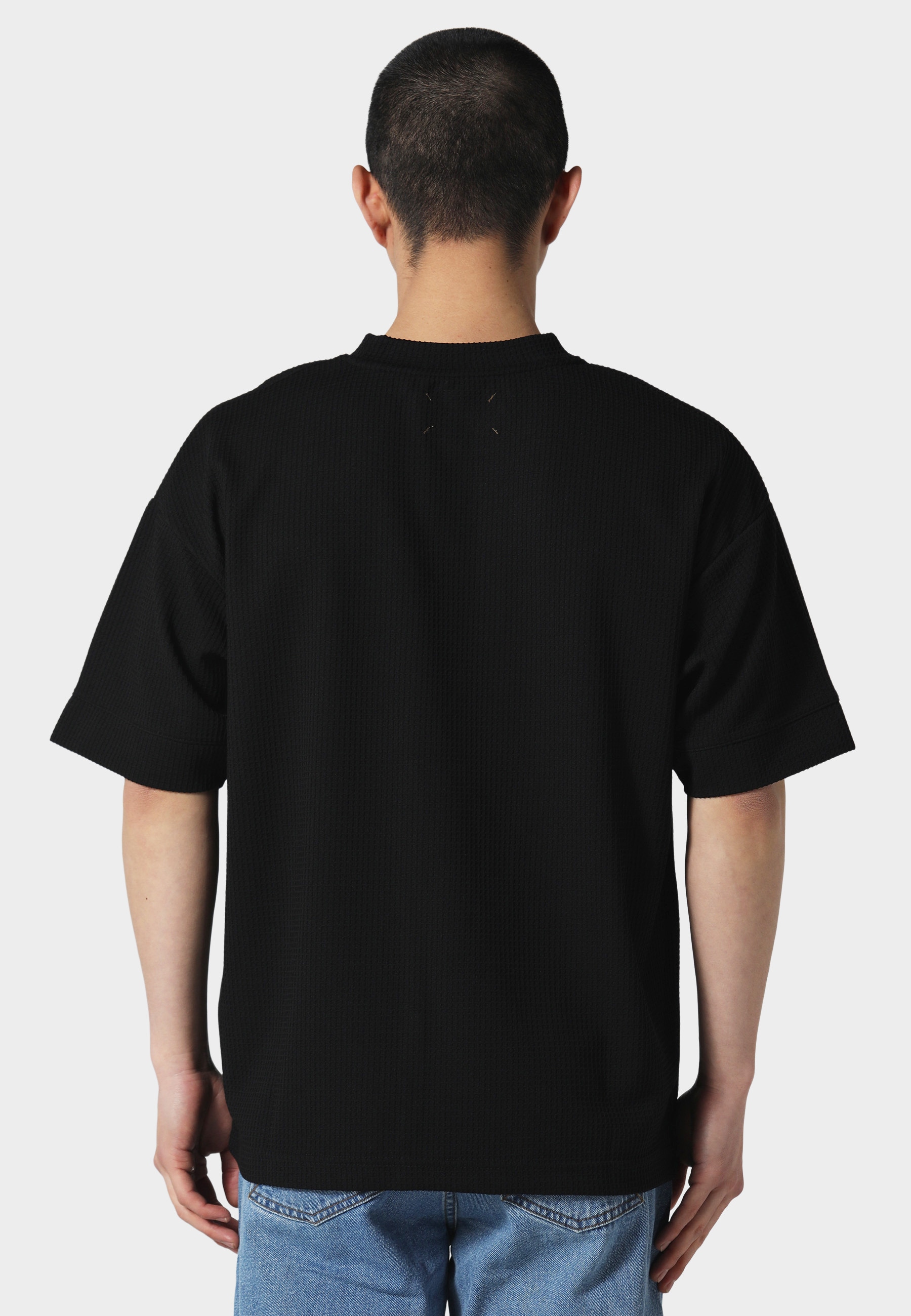 Pas De Monaco T-Shirt »Pas De Monaco WAFFLE T-SHIRT« 1 Stk.