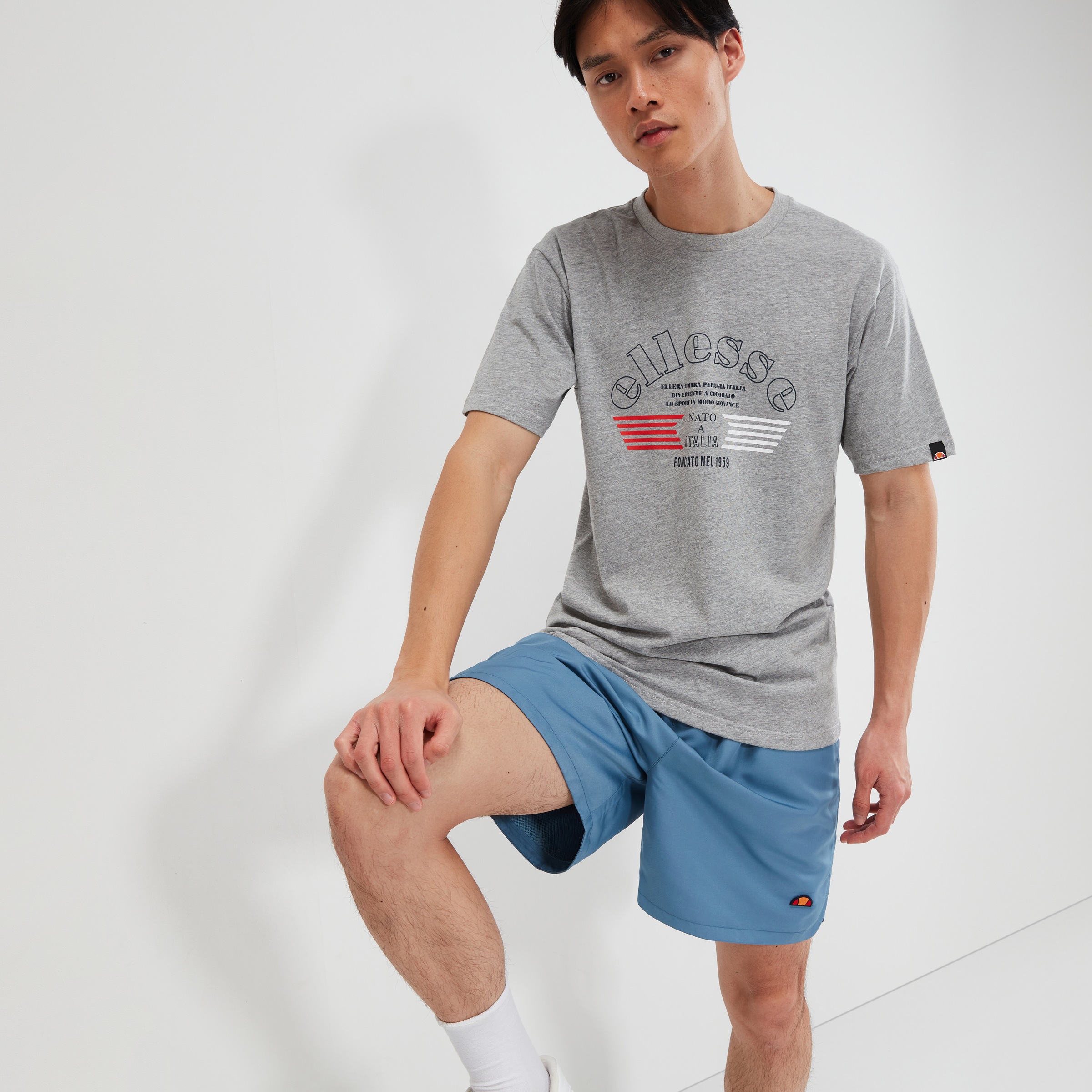ellesse Marškinėliai »H T-SHIRT« su Logodruck