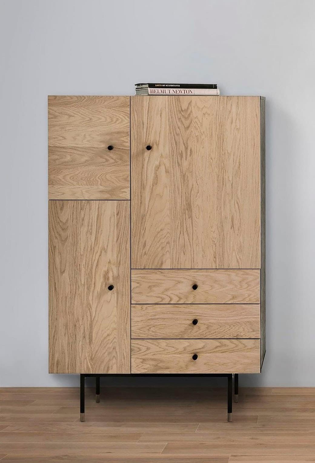 Woodman Highboard "Jugend Kommode", Stauraumschrank mit Soft Close Funktion günstig online kaufen