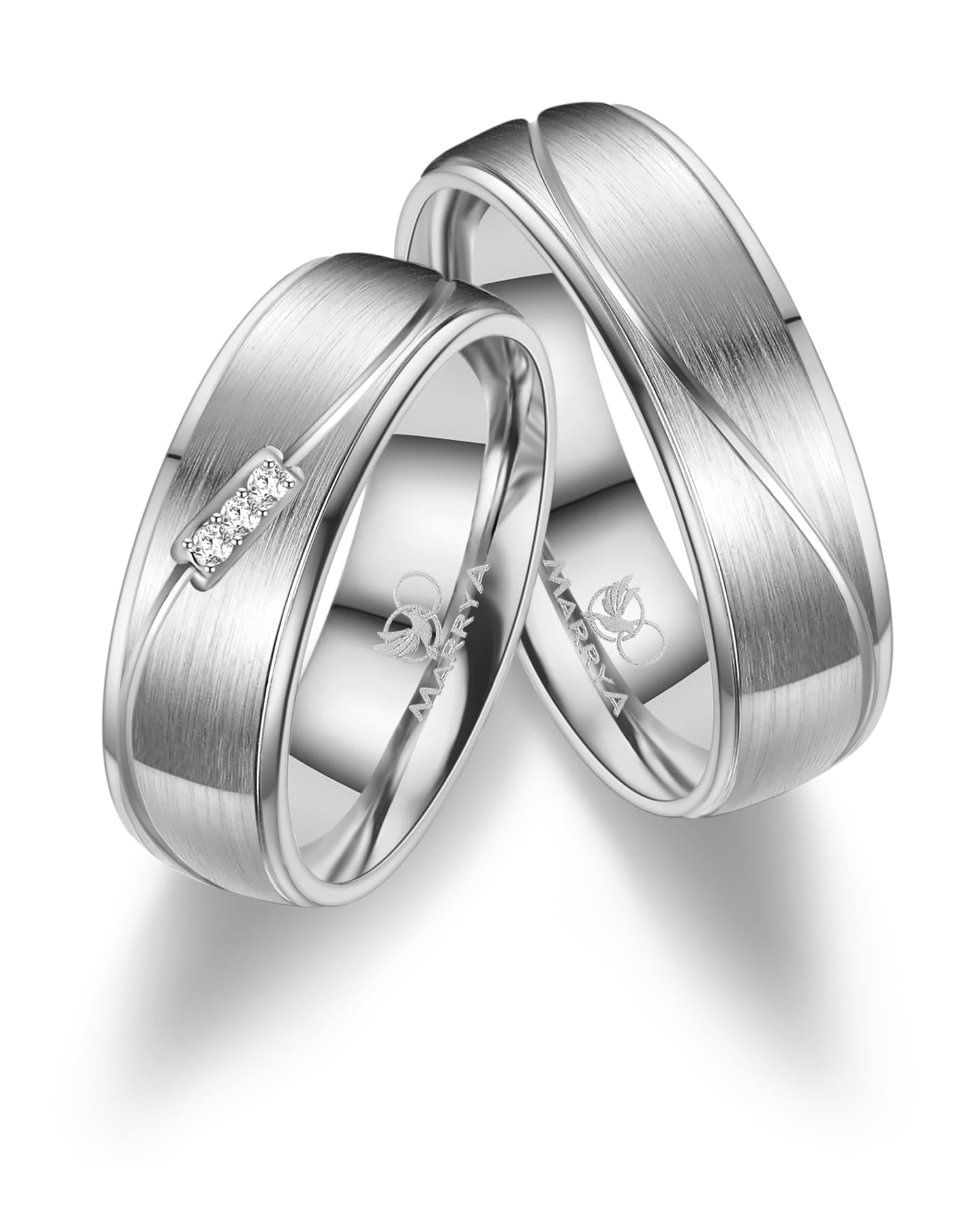 Marrya Trauring »Titan Ringe Trauringe Eheringe Partnerringe«