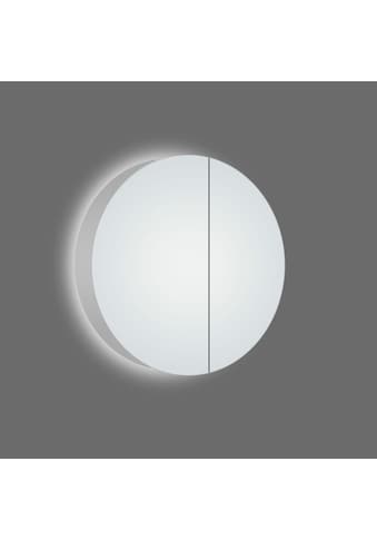 Talos Badezimmerspiegelschrank Ø: 60 cm LED-...