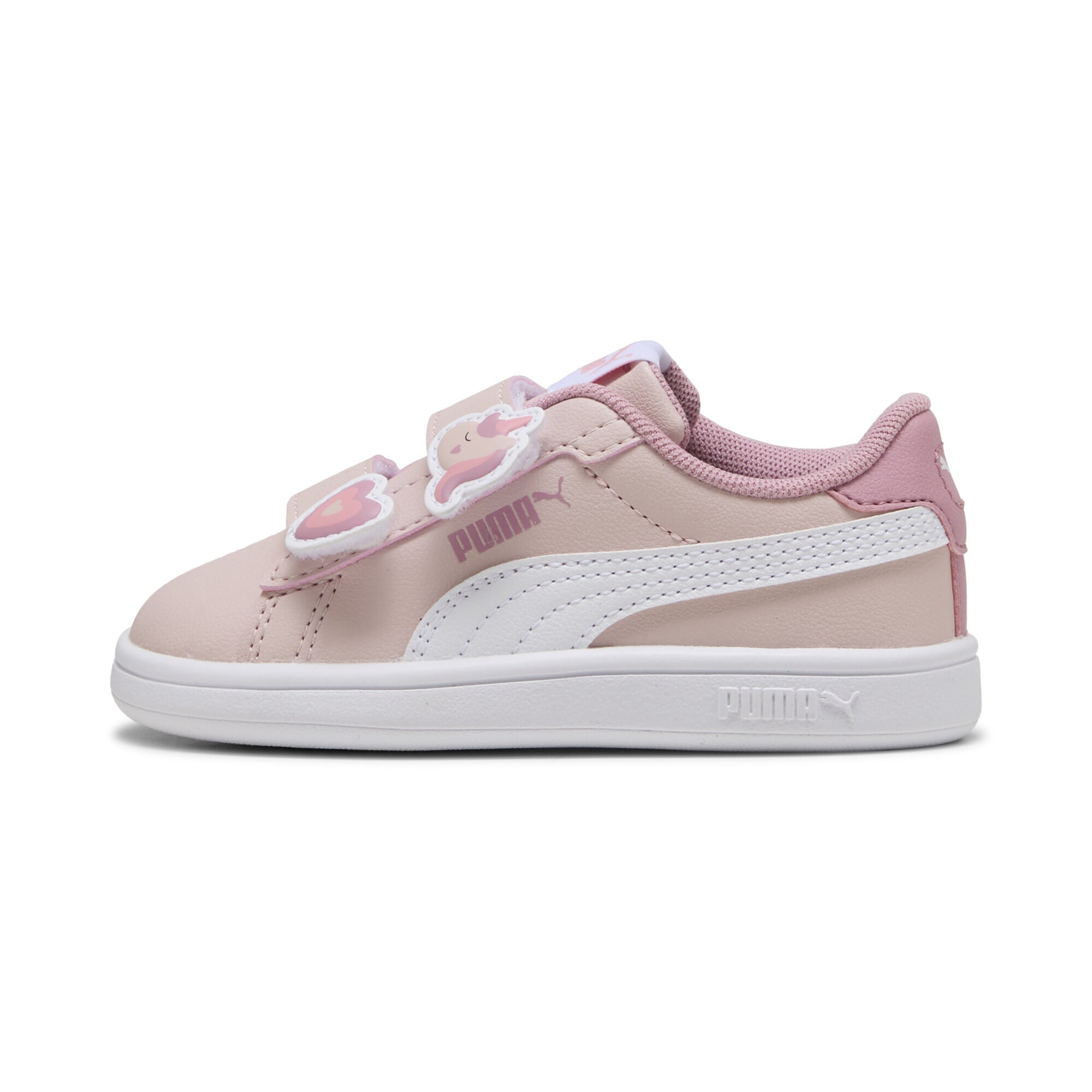 PUMA Sneaker »Smash 3.0 Badges Sneakers Mädchen«
