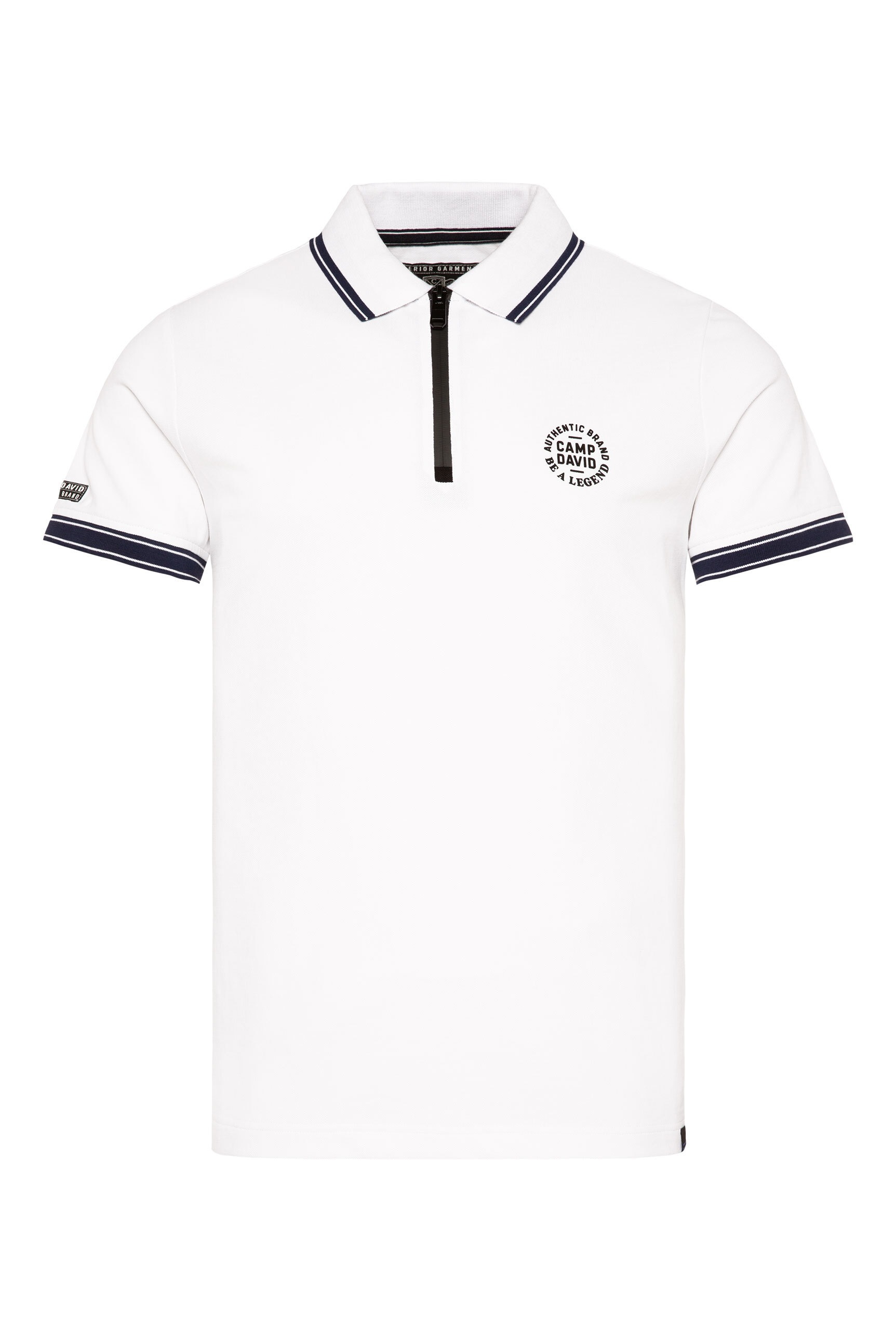 CAMP DAVID Poloshirt, aus Baumwolle