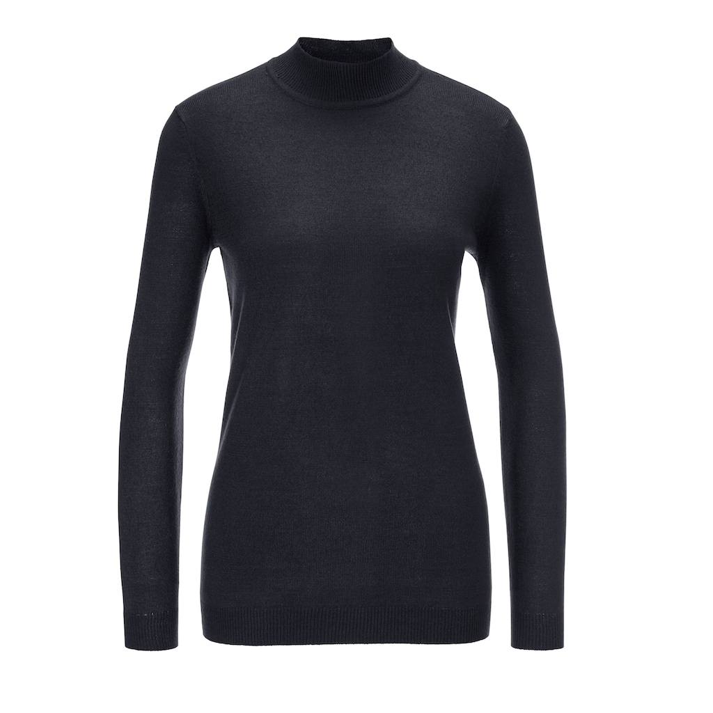 Classic Basics Stehkragenpullover »Pullover«