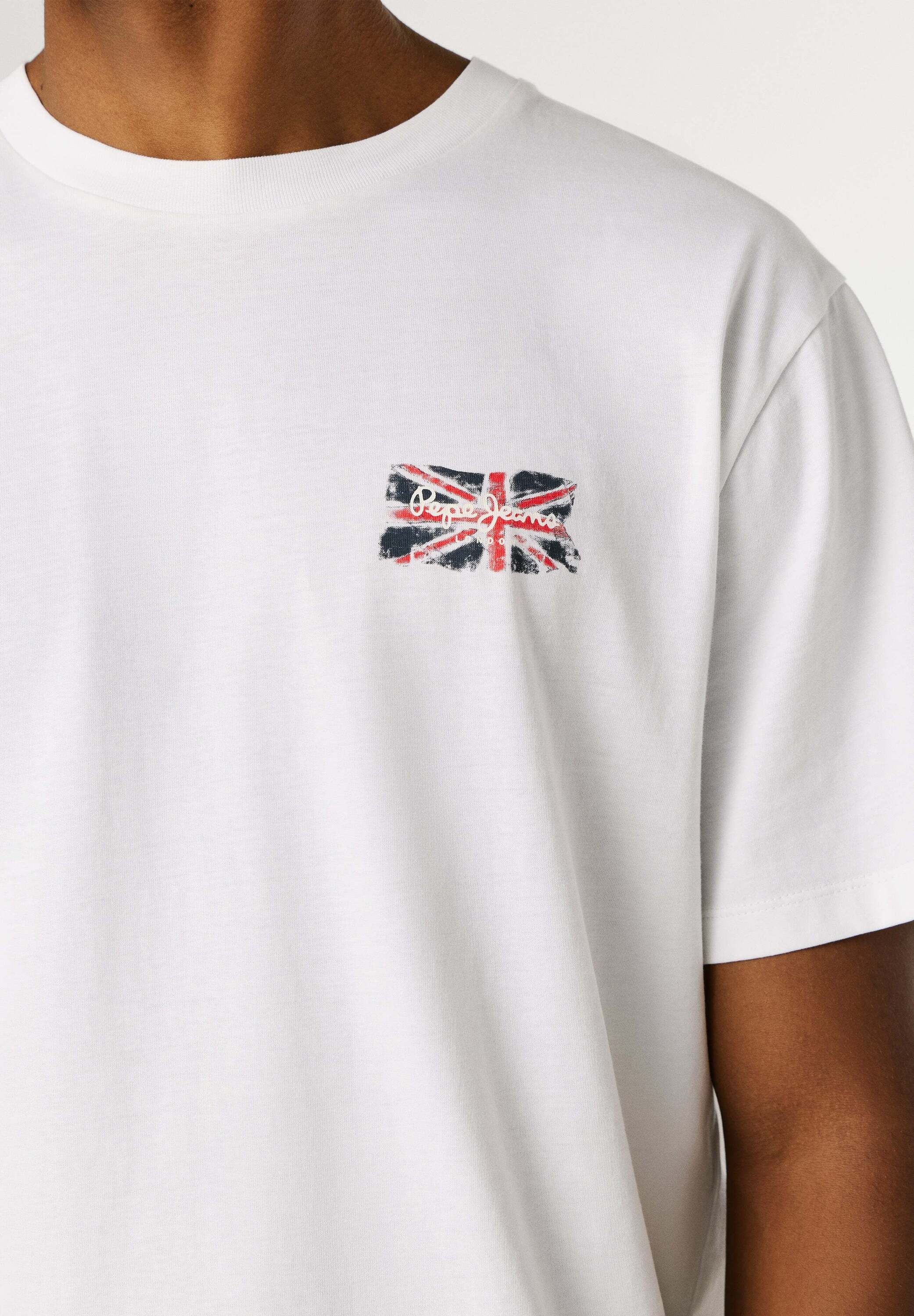 Pepe Jeans T-Shirt »basic t-shirt SMALL FLAG«