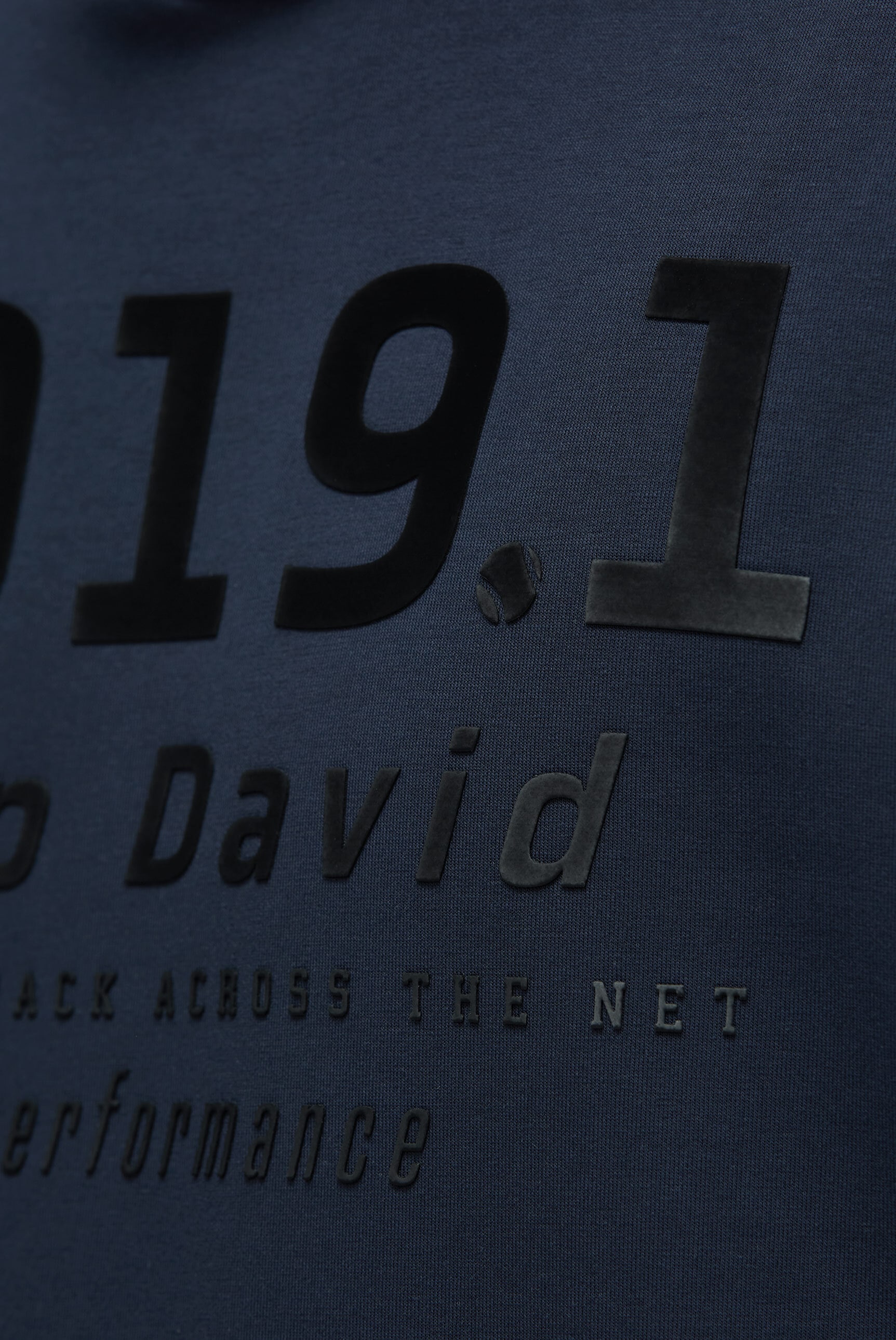 CAMP DAVID Kapuzensweatshirt , mit reflektierenden Details
