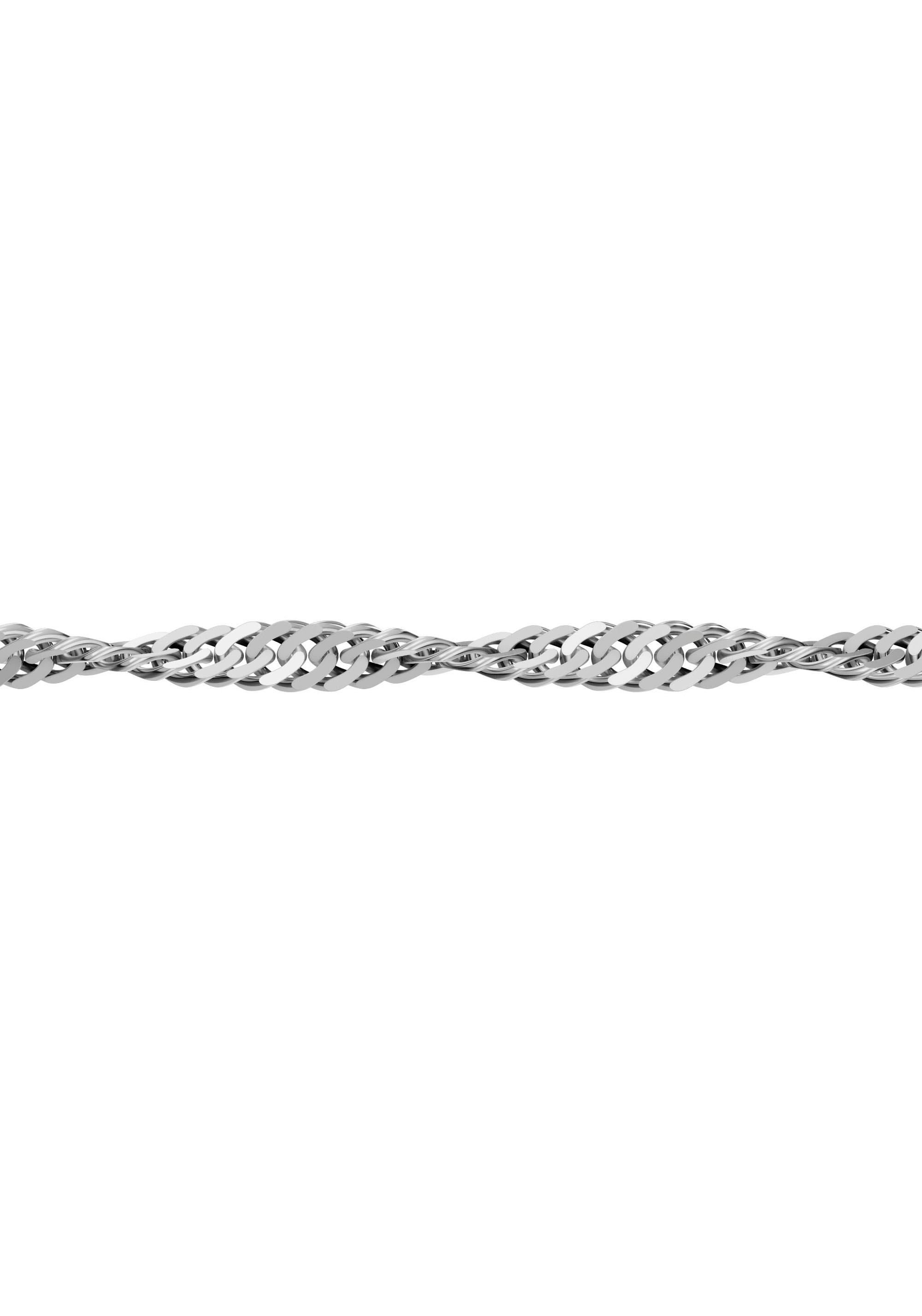 Firetti Fußkette mit Anhänger »Schmuck Geschenk Silber 925 Körperschmuck Herz+LIEBE Singapurkette«