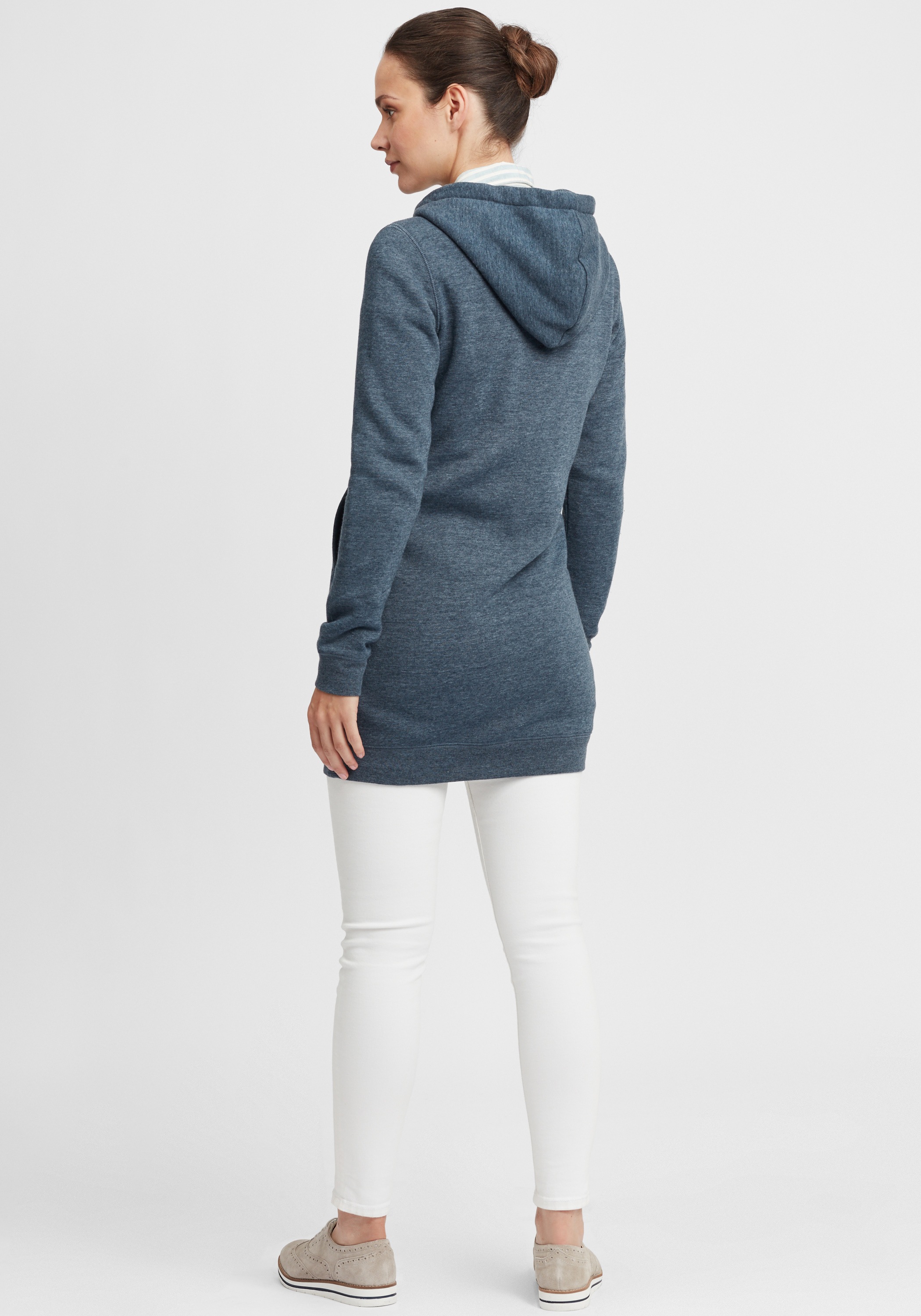 Kapuzensweatjacke OXMO OXOlinda Blau Gr. S 3