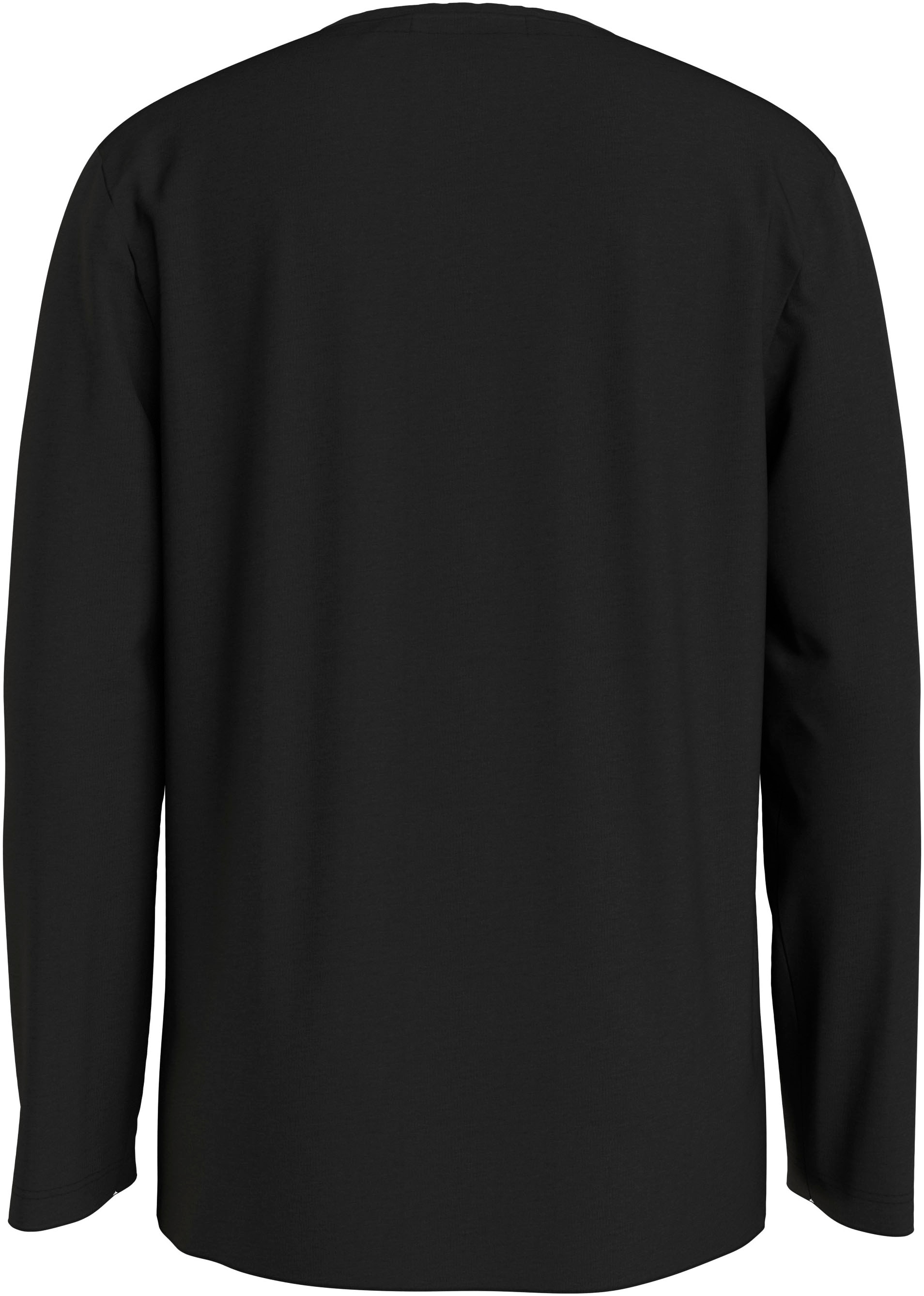 Black Friday Calvin mit Jeans Logodruck »CHEST TOP«, MONOGRAM | BAUR LS Klein Langarmshirt