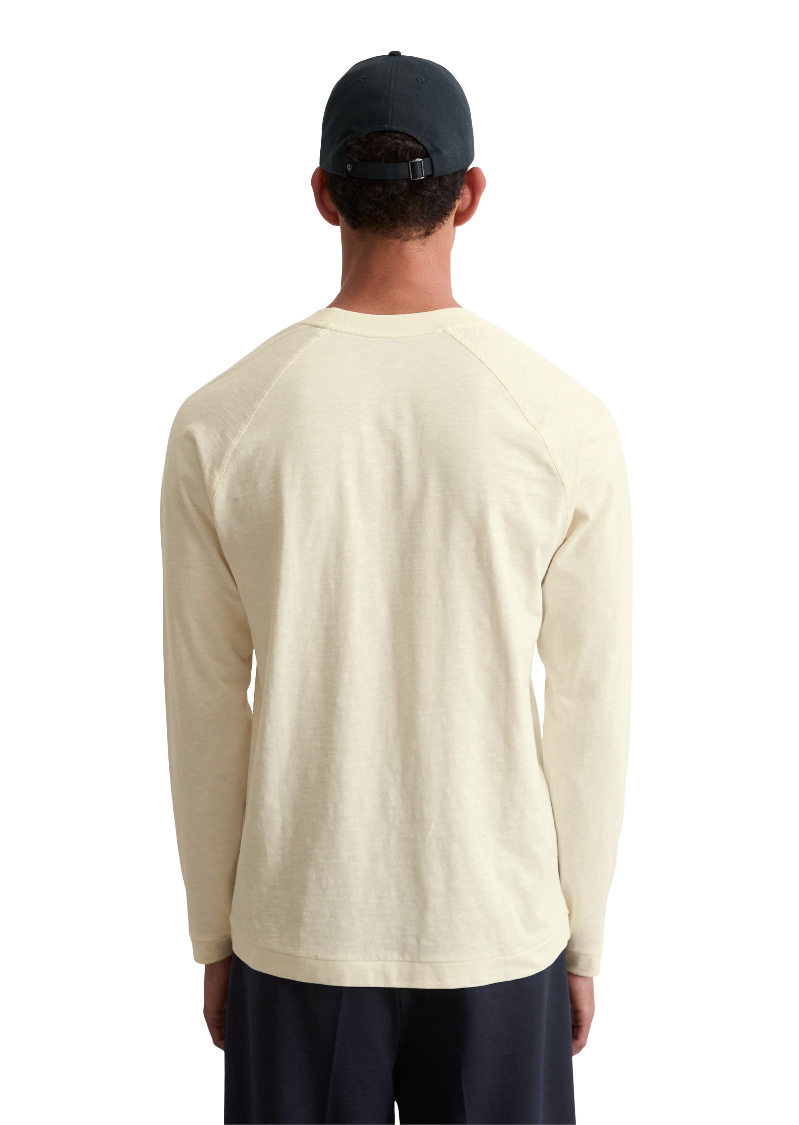 Marc O'Polo Langarmshirt »aus reiner Bio-Baumwolle«