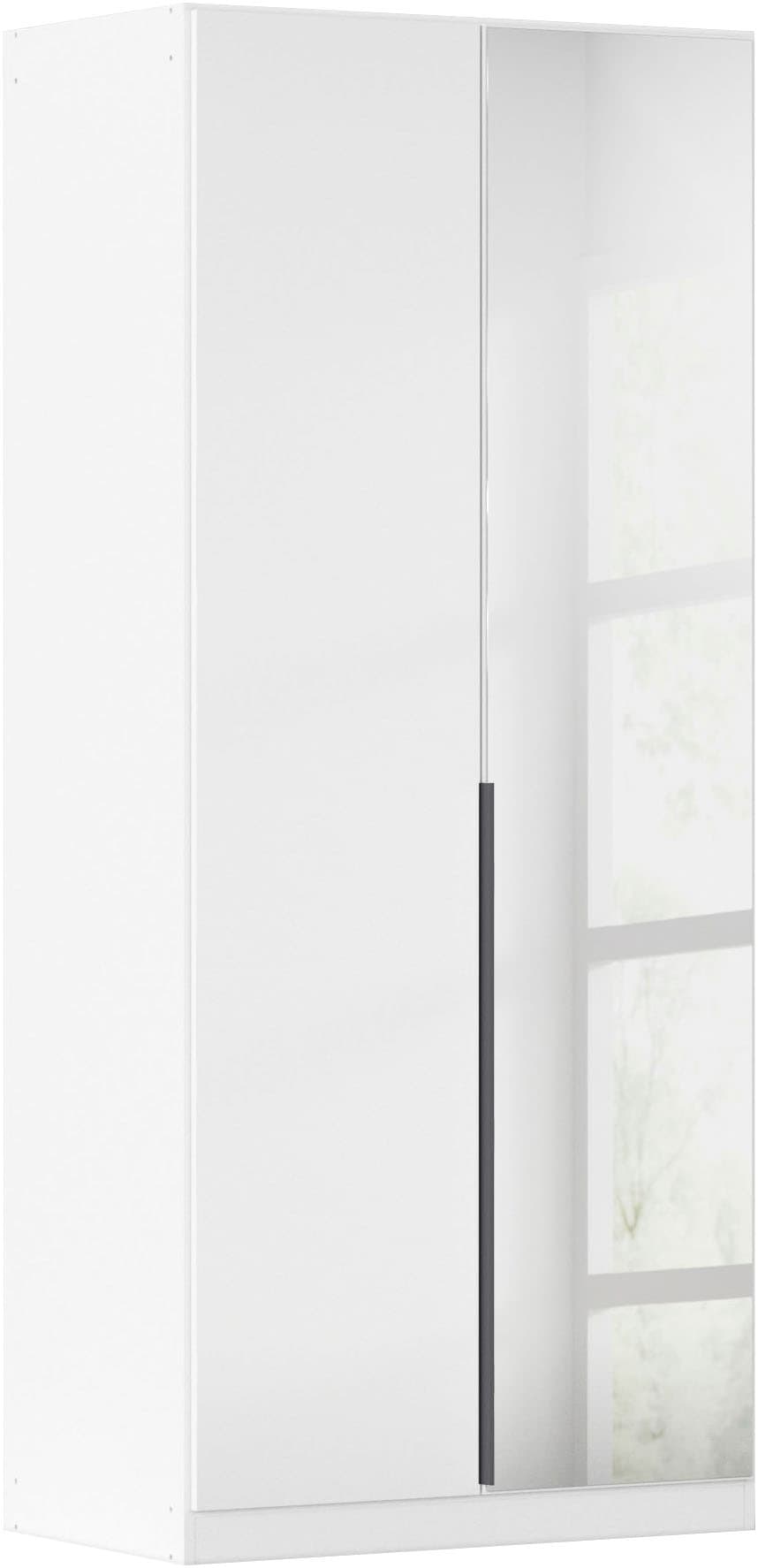 OTTO home Drehtürenschrank "Kleiderschrank Schrank Garderobe AGORDO mit Dekor- oder Hochglanzfront" in zwei Griff-Farben, Breiten 91-405 cm, durchdachte Innenausstattung, in 8 Breiten und 2 Höhen MADE IN GERMANY