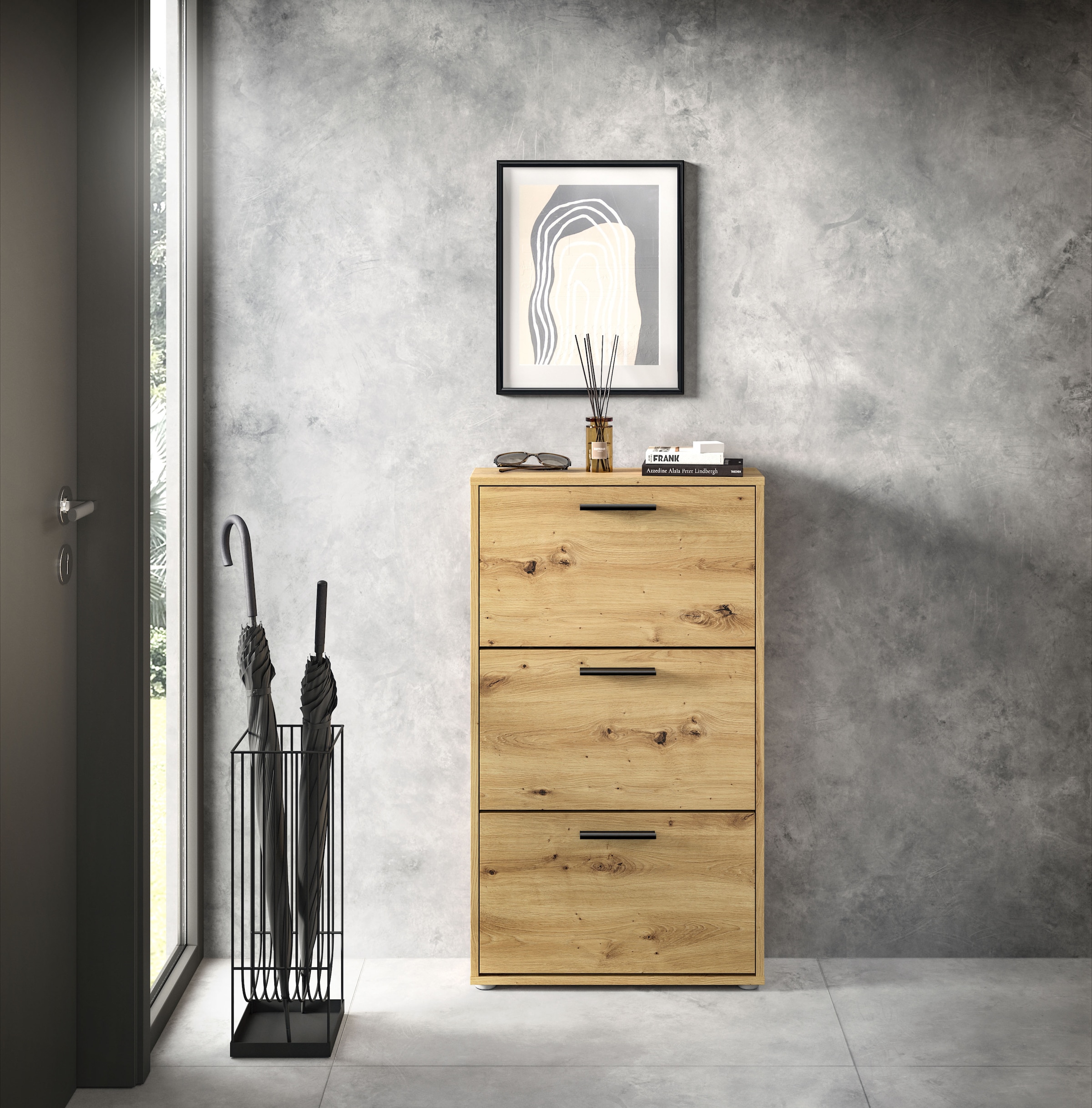 HBZ Schuhkipper "Sam Schuhkipper, Schuhschrank BxHxT 59x103x17 cm", (1 St.) günstig online kaufen