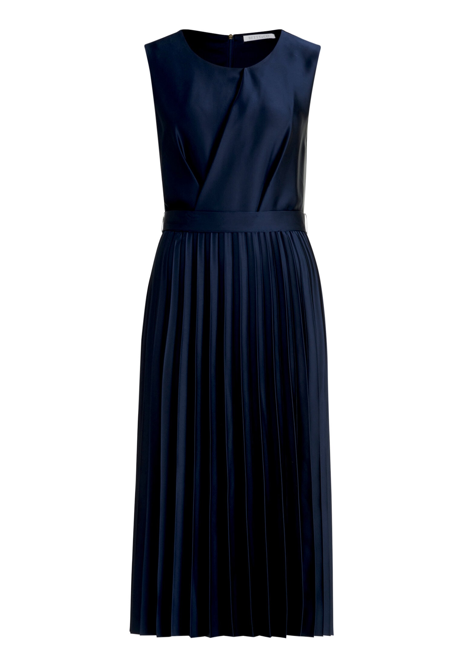 Betty&Co Chiffonkleid »Damen mit Plissee« Ohne Tasche Plissee