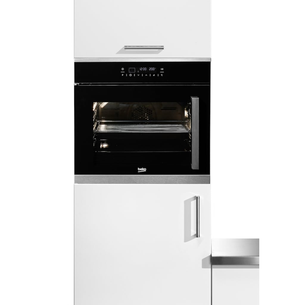 BEKO Backofen »BIM25400XL«, BIM25400XL, mit 1-fach-Teleskopauszug, mit Kleinflächengrill