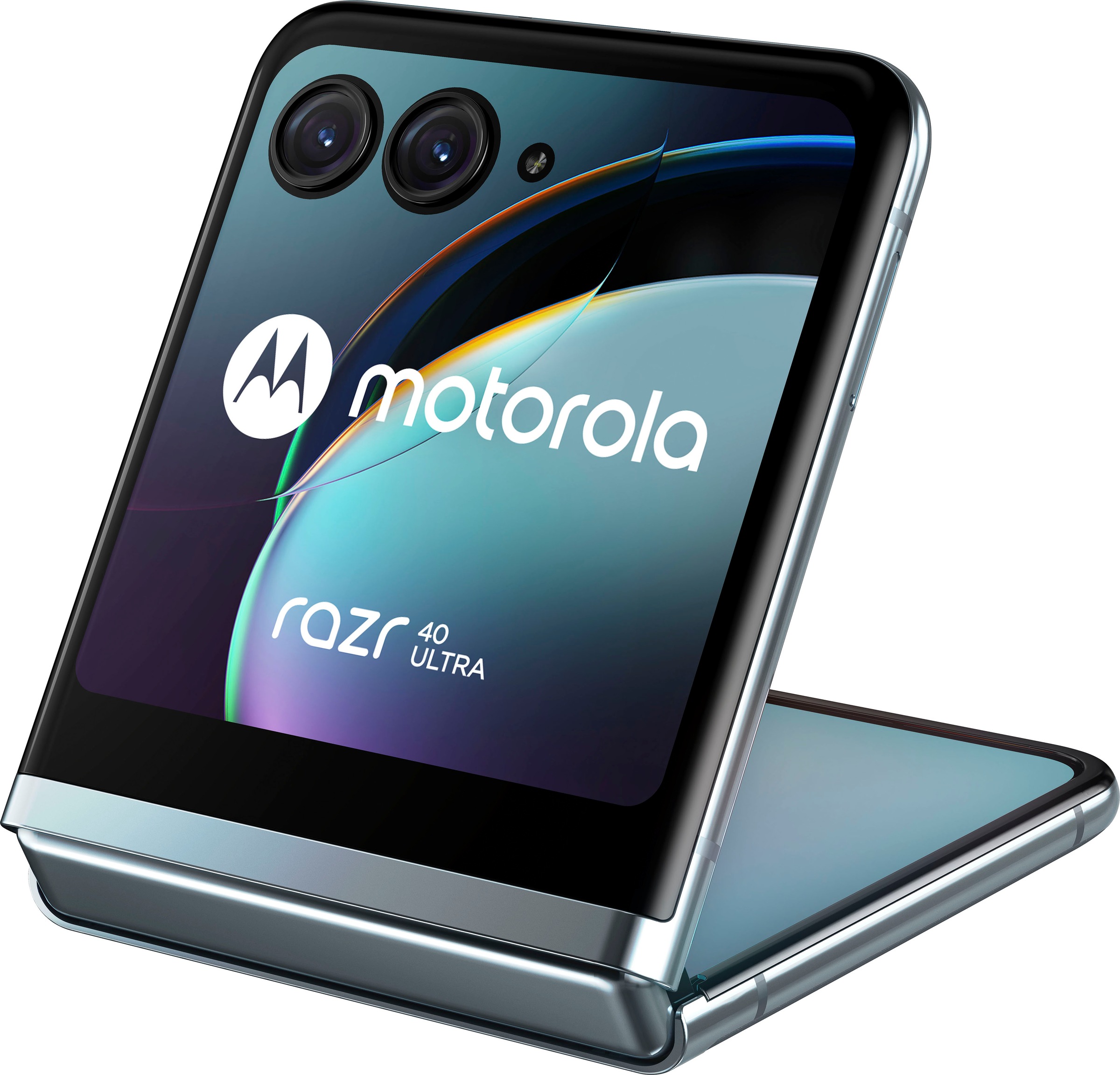 Motorola Smartphone »Motorola razr40 ultra« Glacier Blue