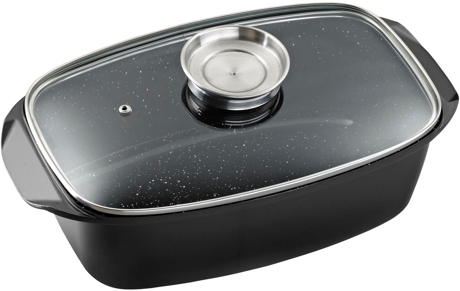 KING Bräter "5 Liter" Set, 3 Schüsseln mit Kunststoffdeckeln: Ø17.5 Ø14.5 Ø günstig online kaufen