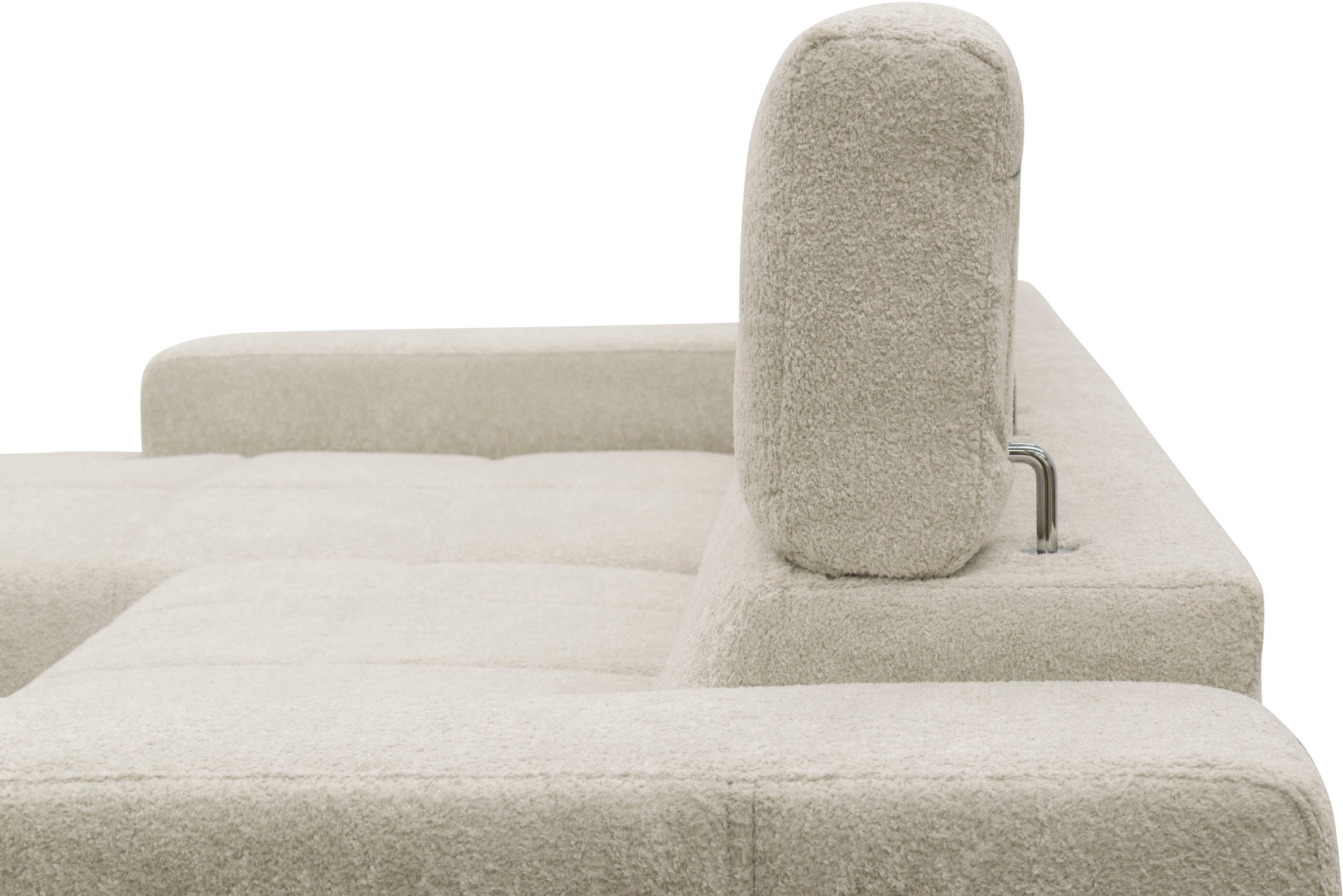 OTTO home Wohnlandschaft »Ballerup 359 x 228 cm, auch mit verstellbarer Sitztiefe« Kopfteile verstellbar, Pet Friendly Bezug, U-Form