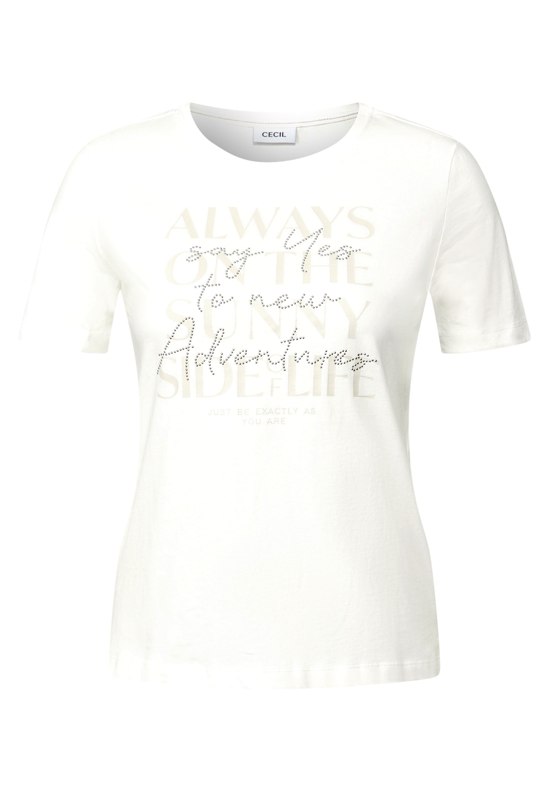 Cecil Print-Shirt, aus reiner Baumwolle