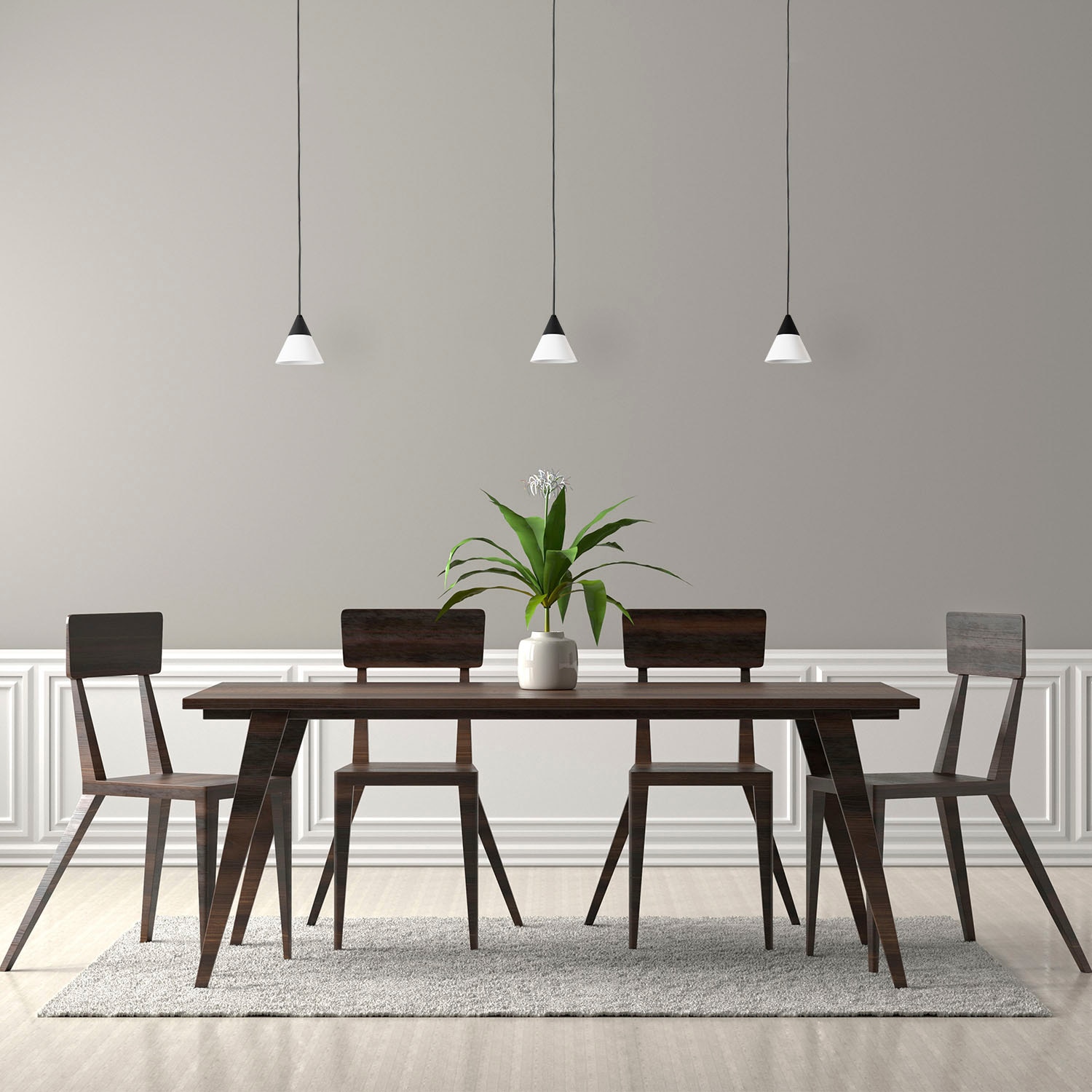 LED Küchenlampe Wohnzimmer Esszimmer »CLEA«, Paco Hängelampe | Hängend BAUR Pendelleuchte Home