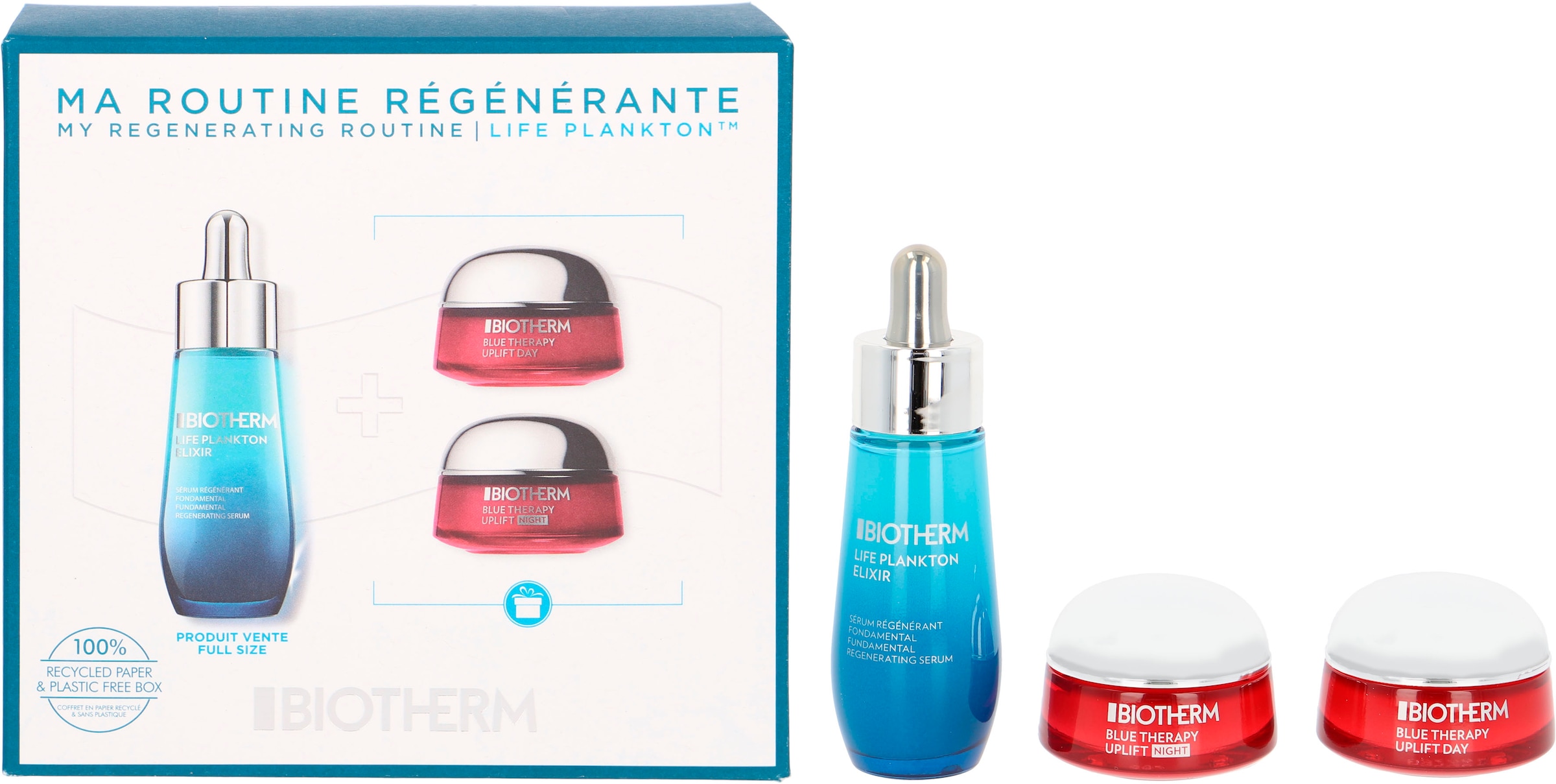 BIOTHERM Gesichtspflege-Set »Life Plantkon Value Set«, (3 tlg.)