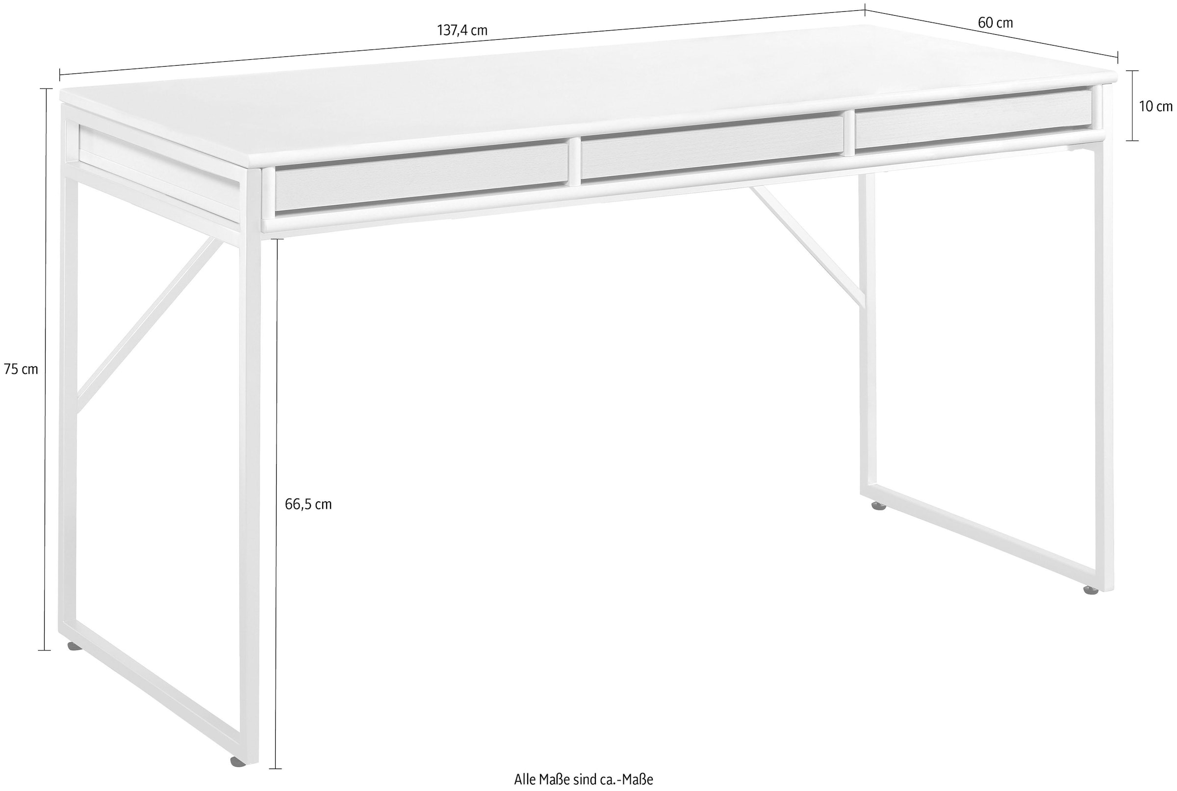 Hammel Furniture Schreibtisch "Mistral Bürotisch, Arbeitstisch, Tisch, Comp günstig online kaufen